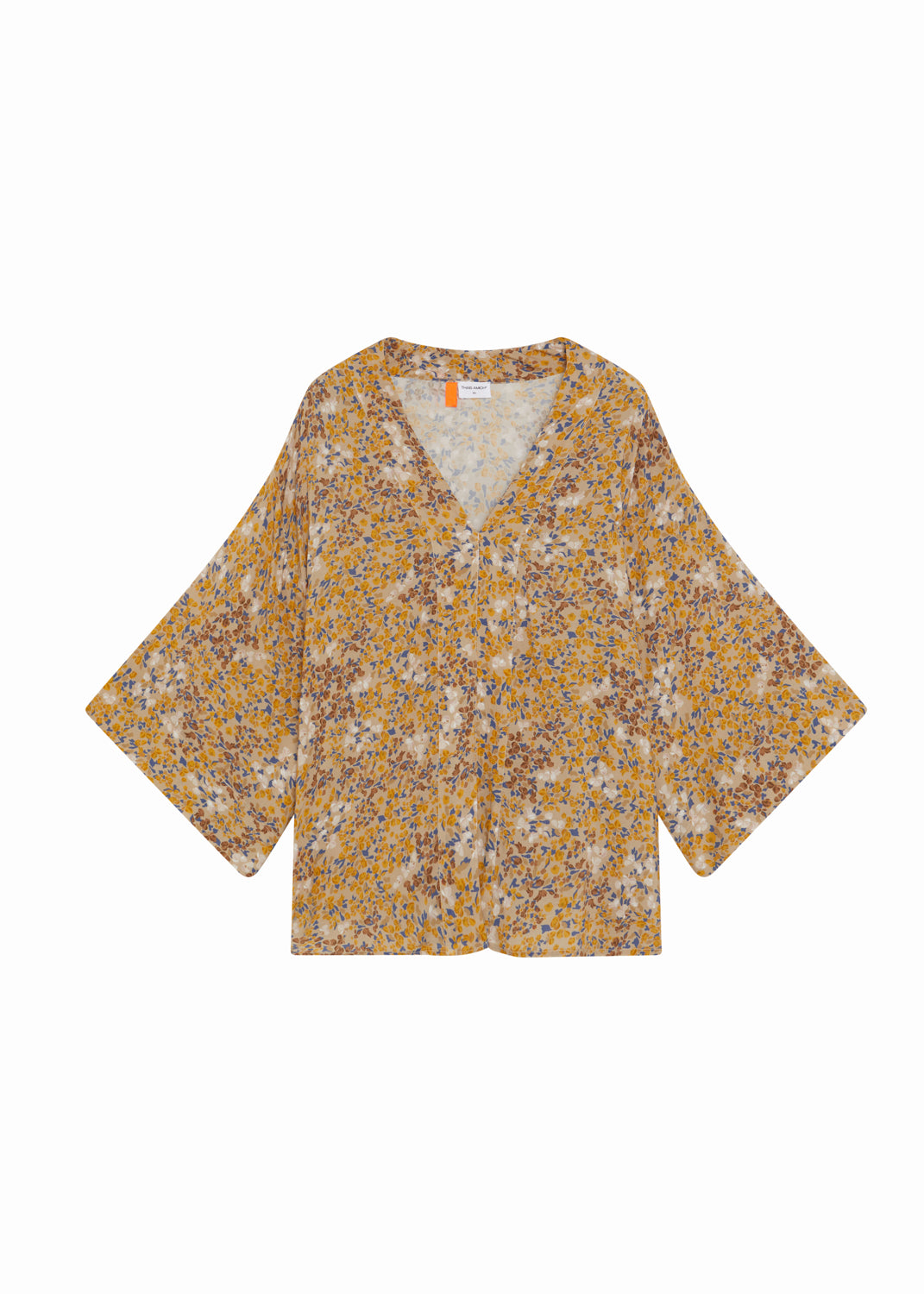 KYMO - TOP FLORES BEIGE