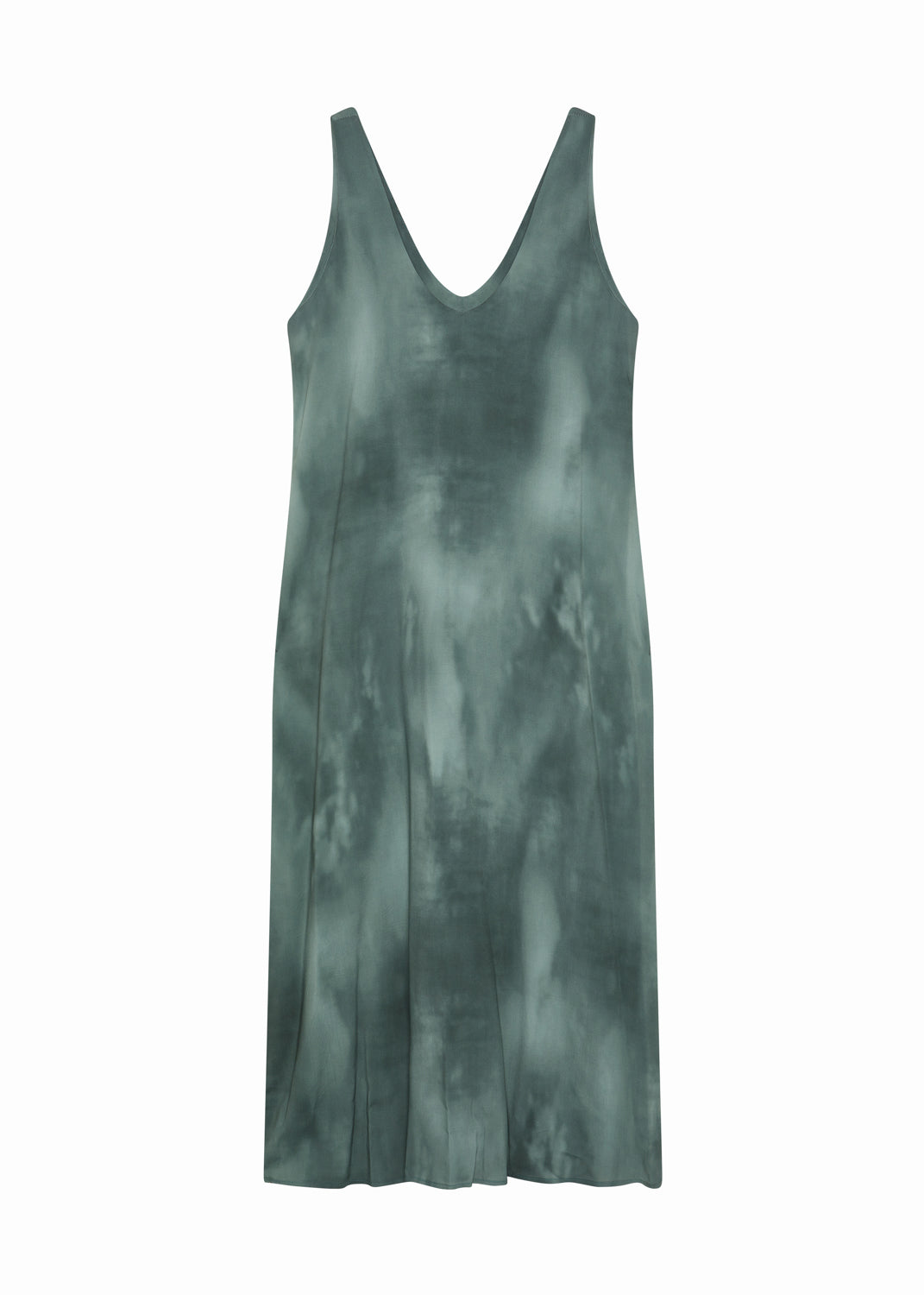 AMARO - VESTIDO ESTAMPADO VERDE