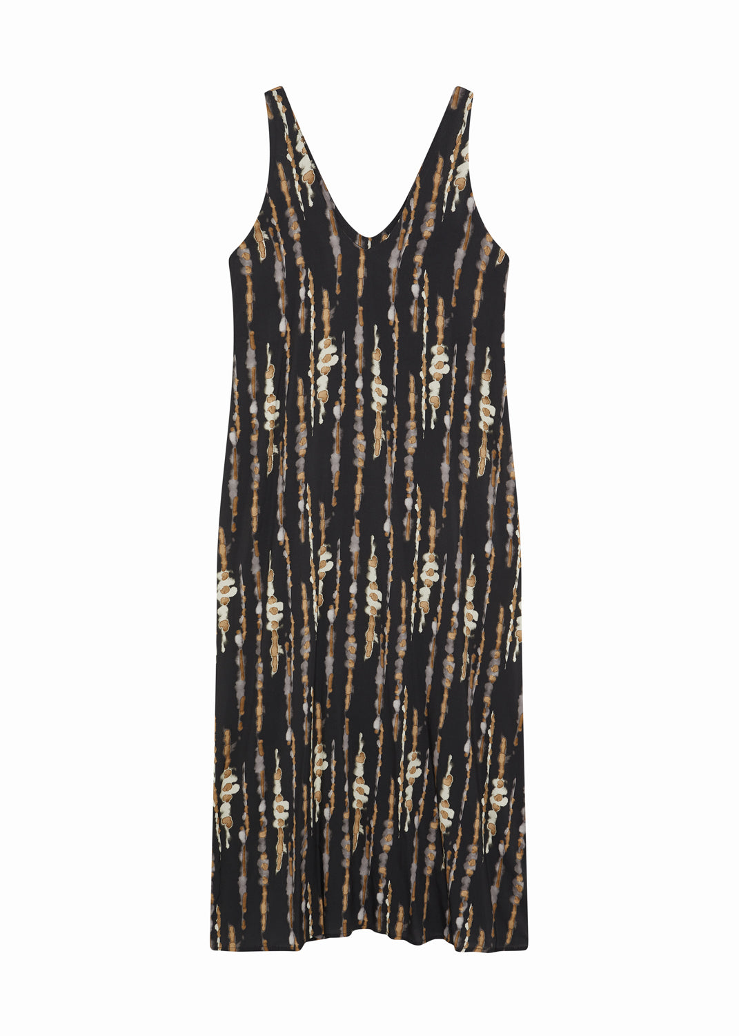 AMARO - VESTIDO GOTAS NEGRAS
