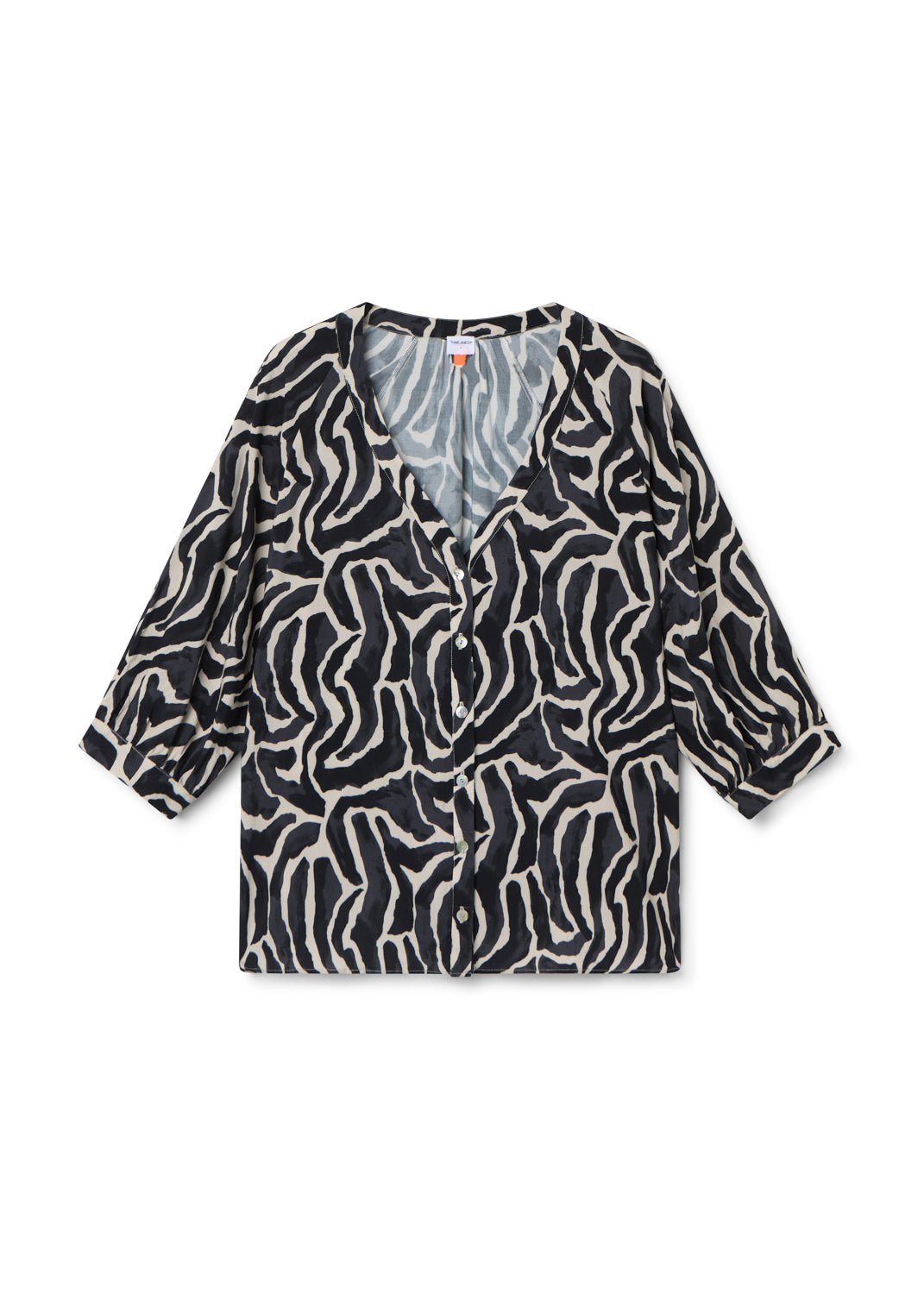 EDÉN - CAMISA CEBRA BLANCO Y NEGRO