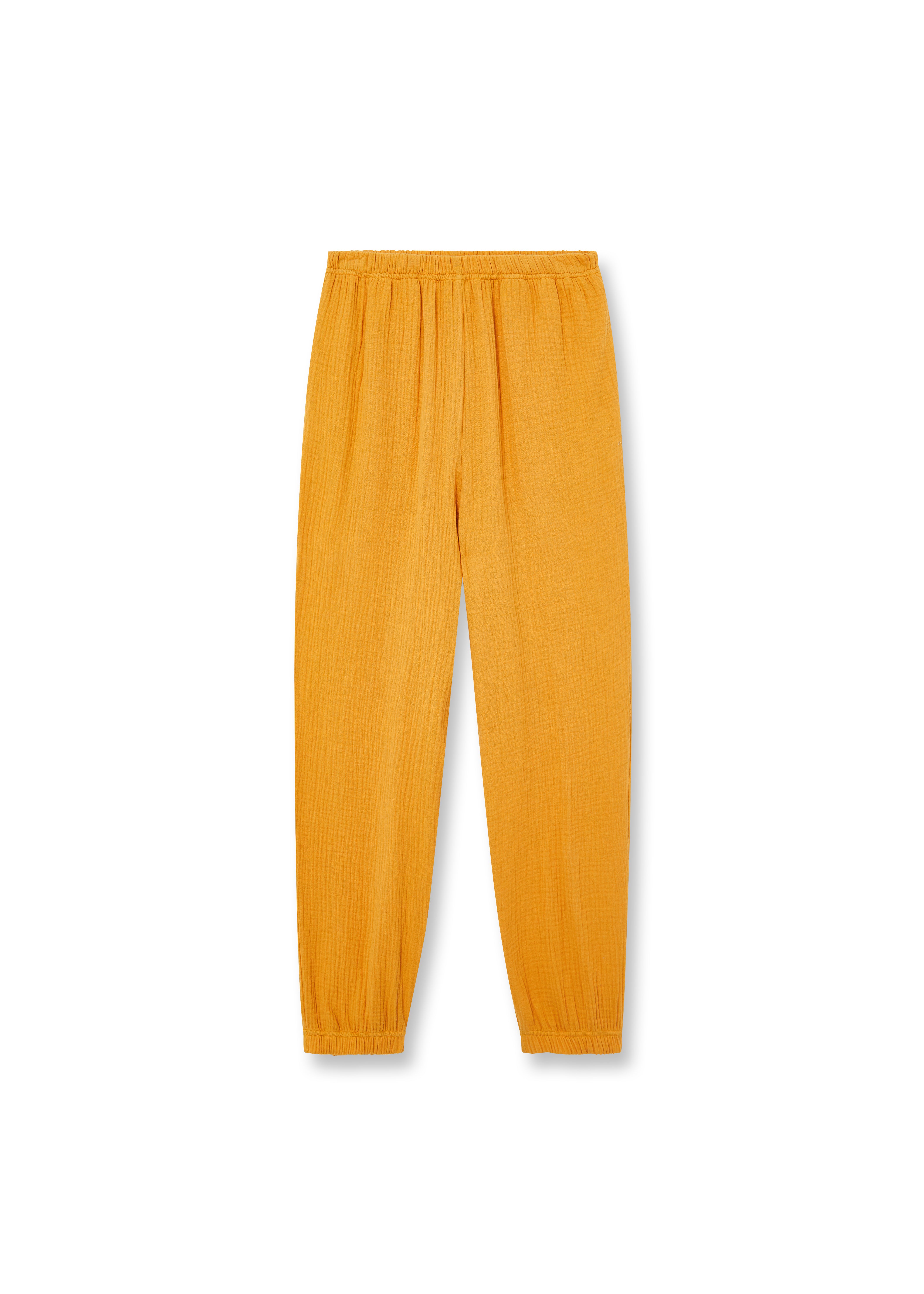 KIRAN - PANTALÓN MOSTAZA ALGODÓN