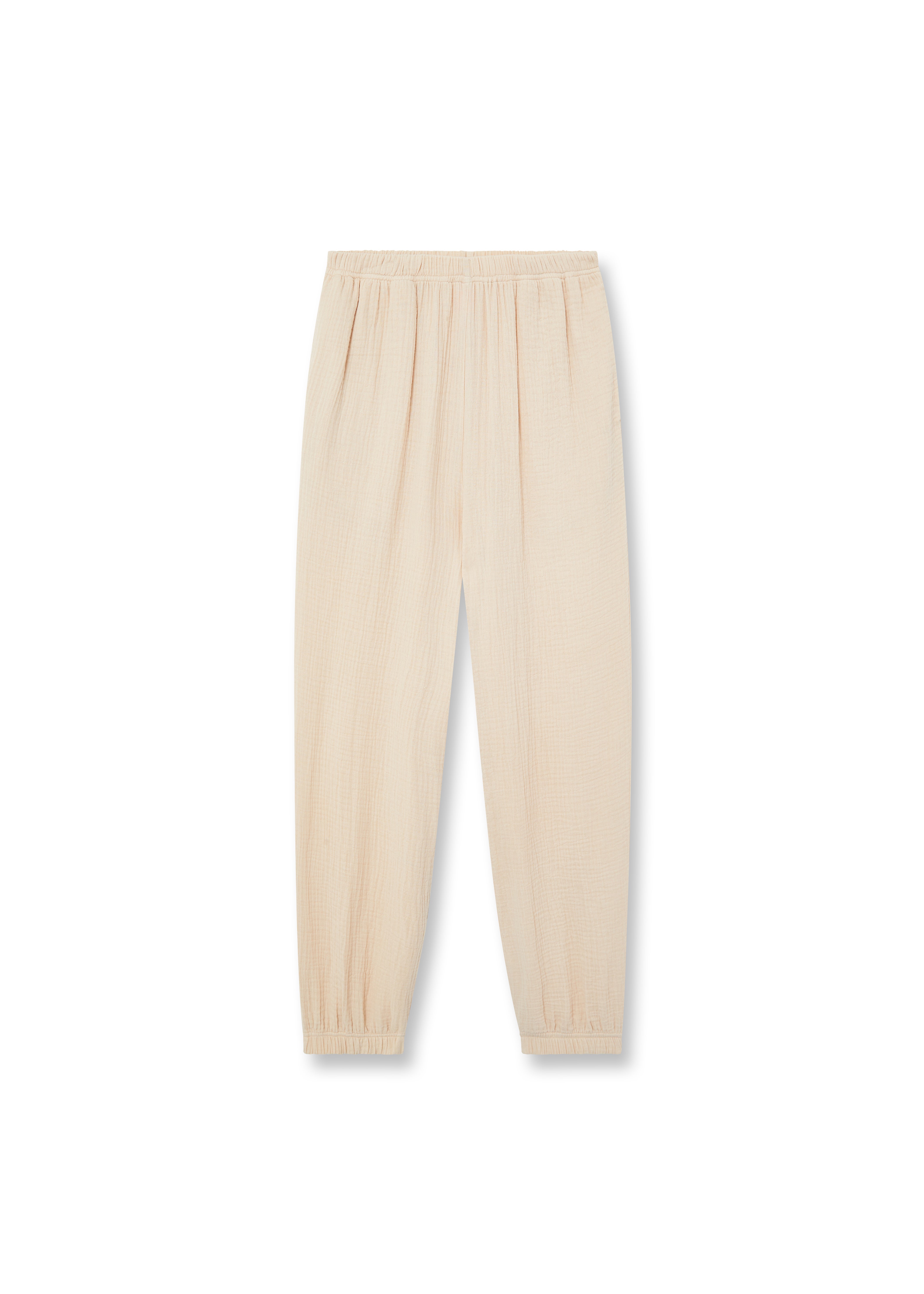 KIRAN - PANTALÓN BEIGE ALGODÓN