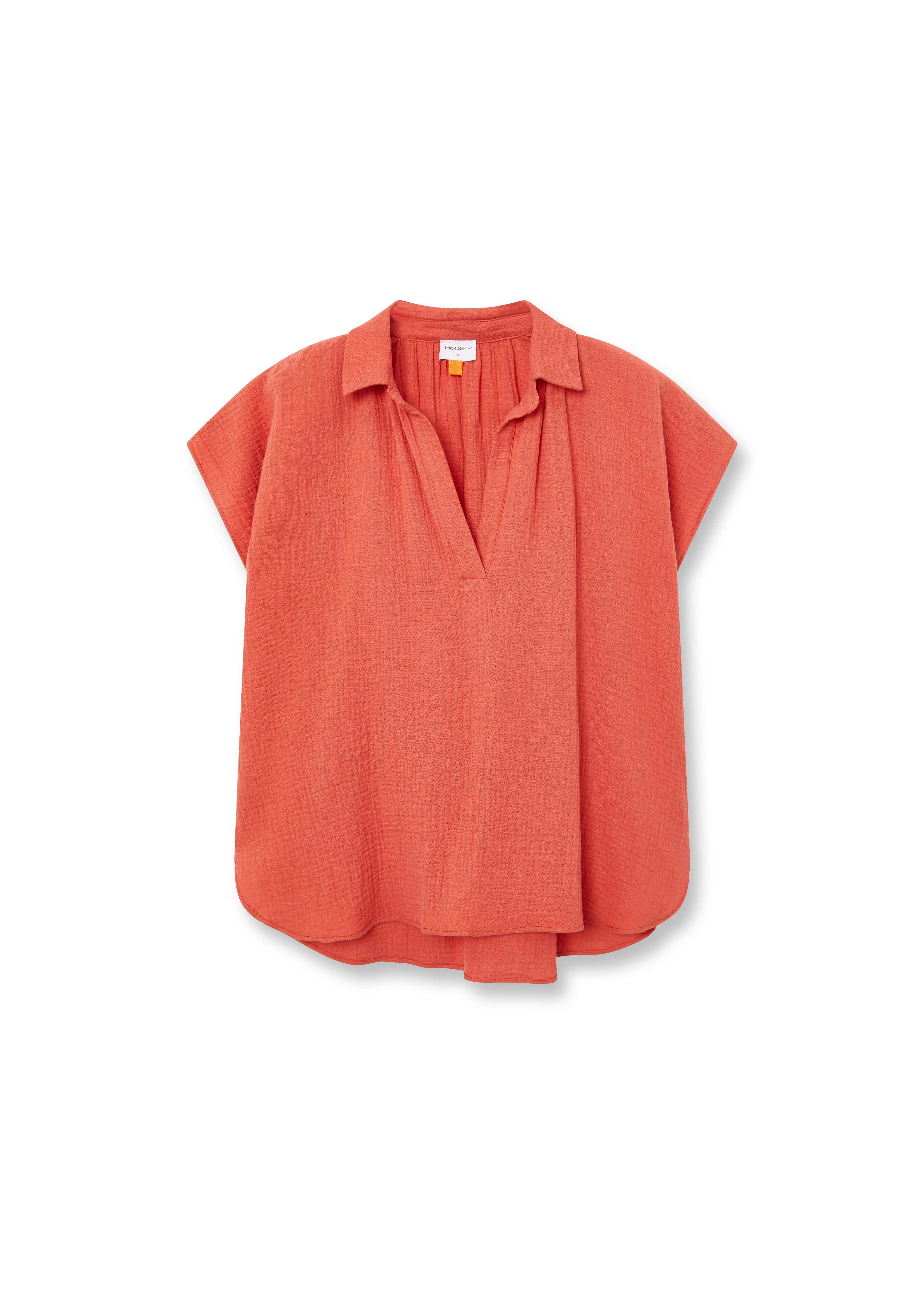 BASMA - CAMISA CORAL ALGODÓN