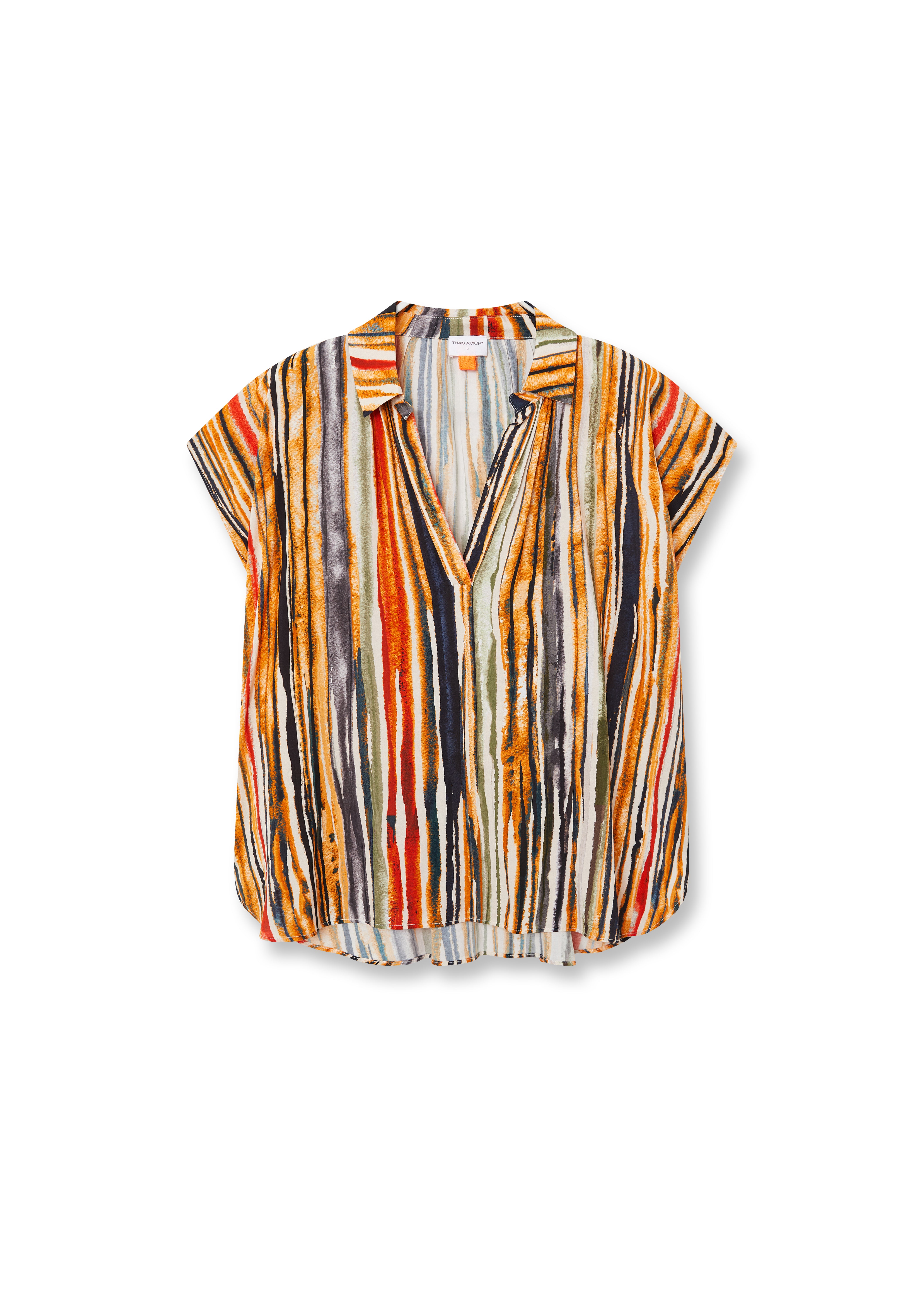 BASMA - CAMISA RAYA MULTICOLOR