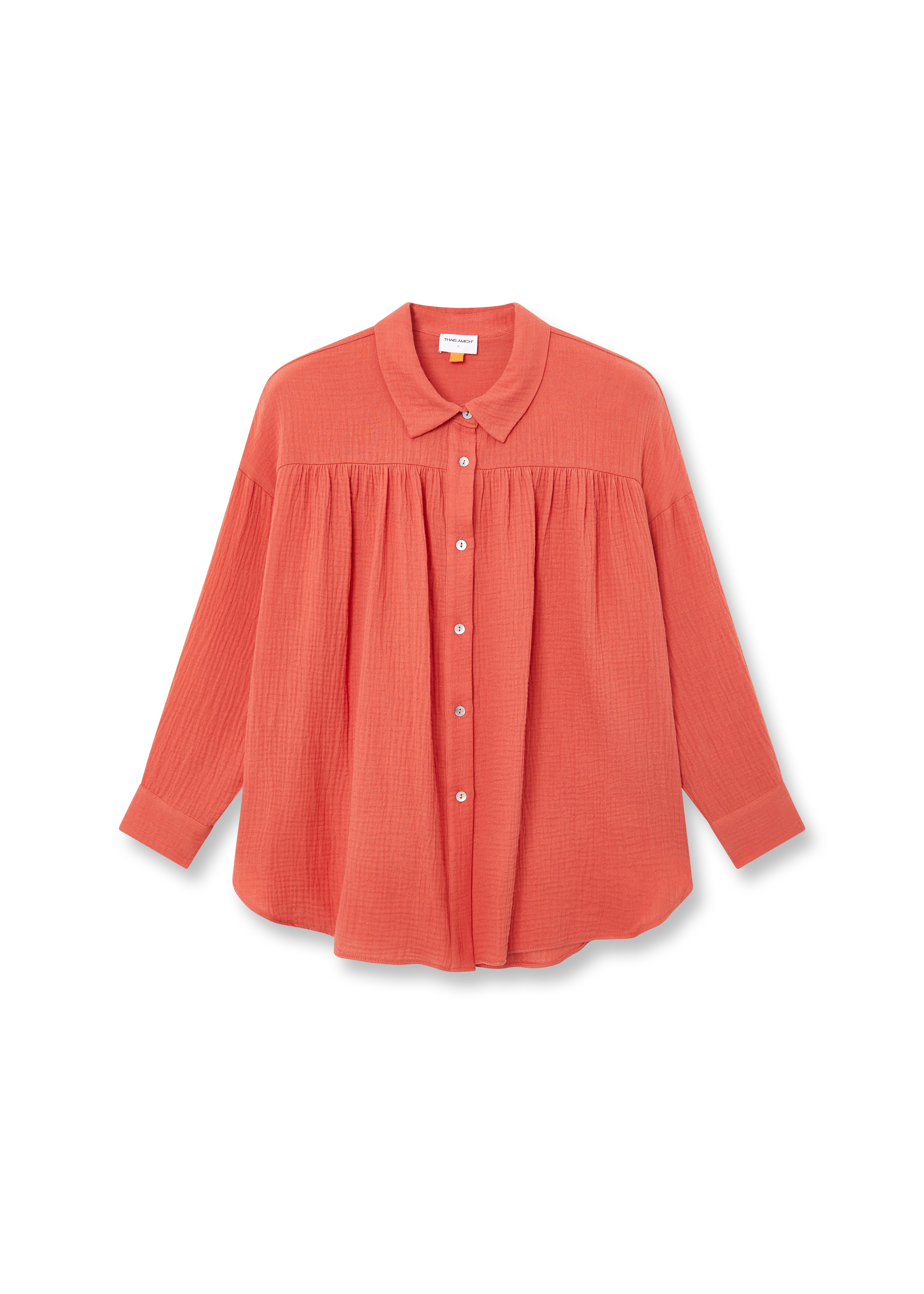 ABRIL - CAMISA CORAL ALGODÓN