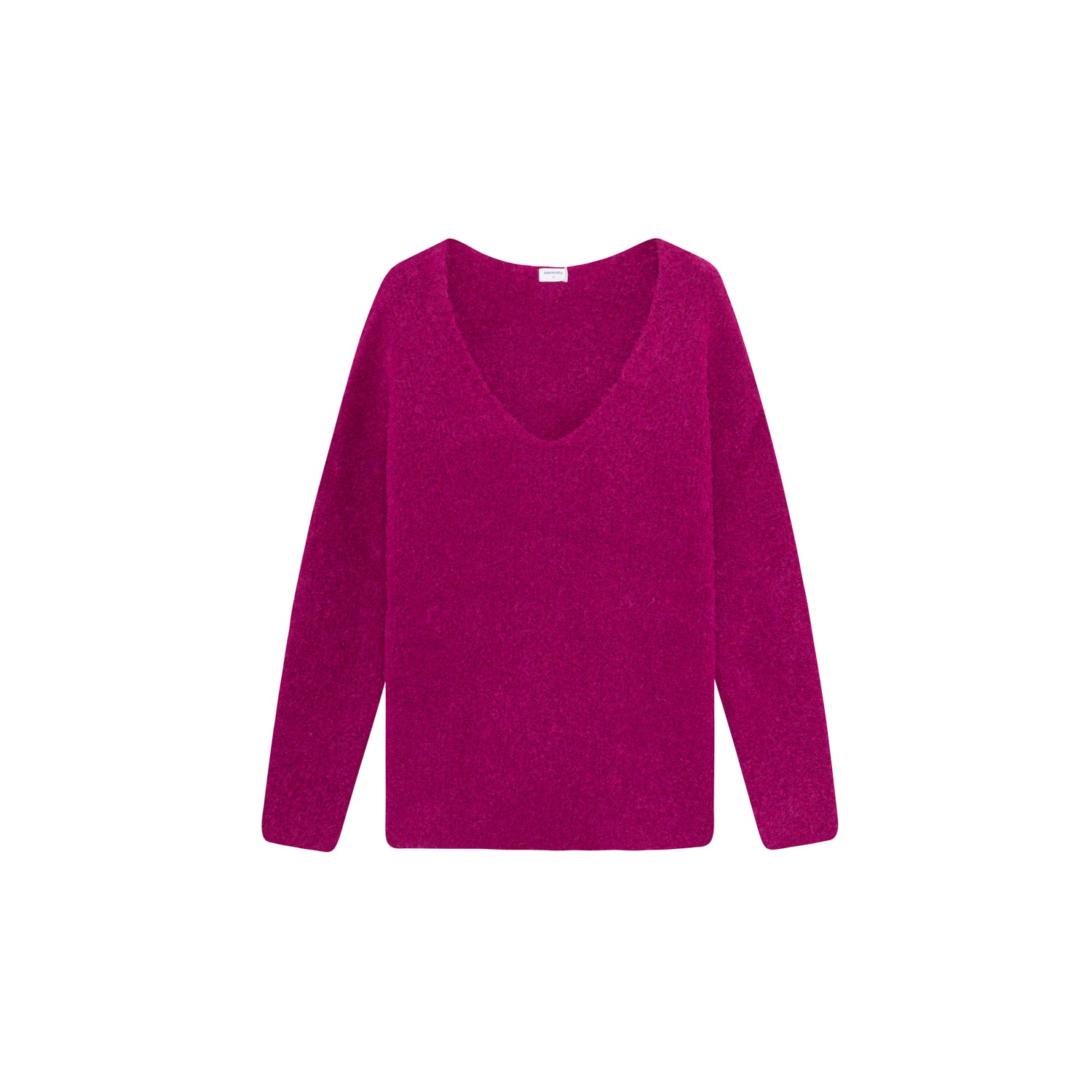 JERSEY PICO BOUCLÉ BUGANVILLA