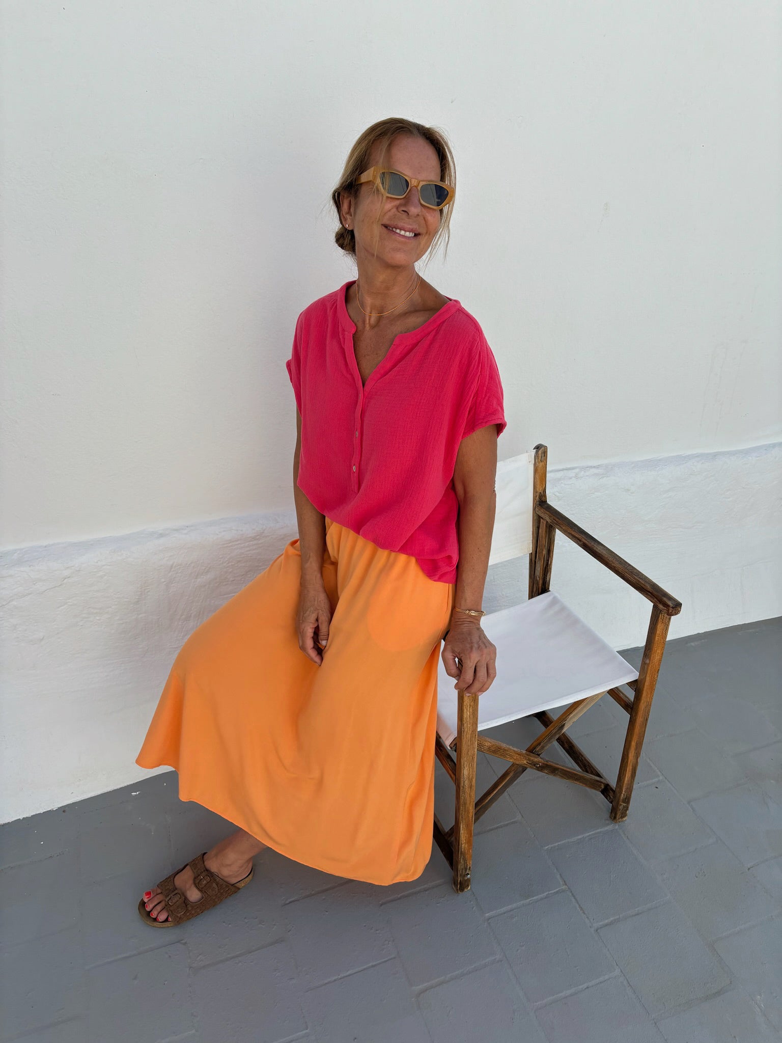 GEMA - FALDA NARANJA