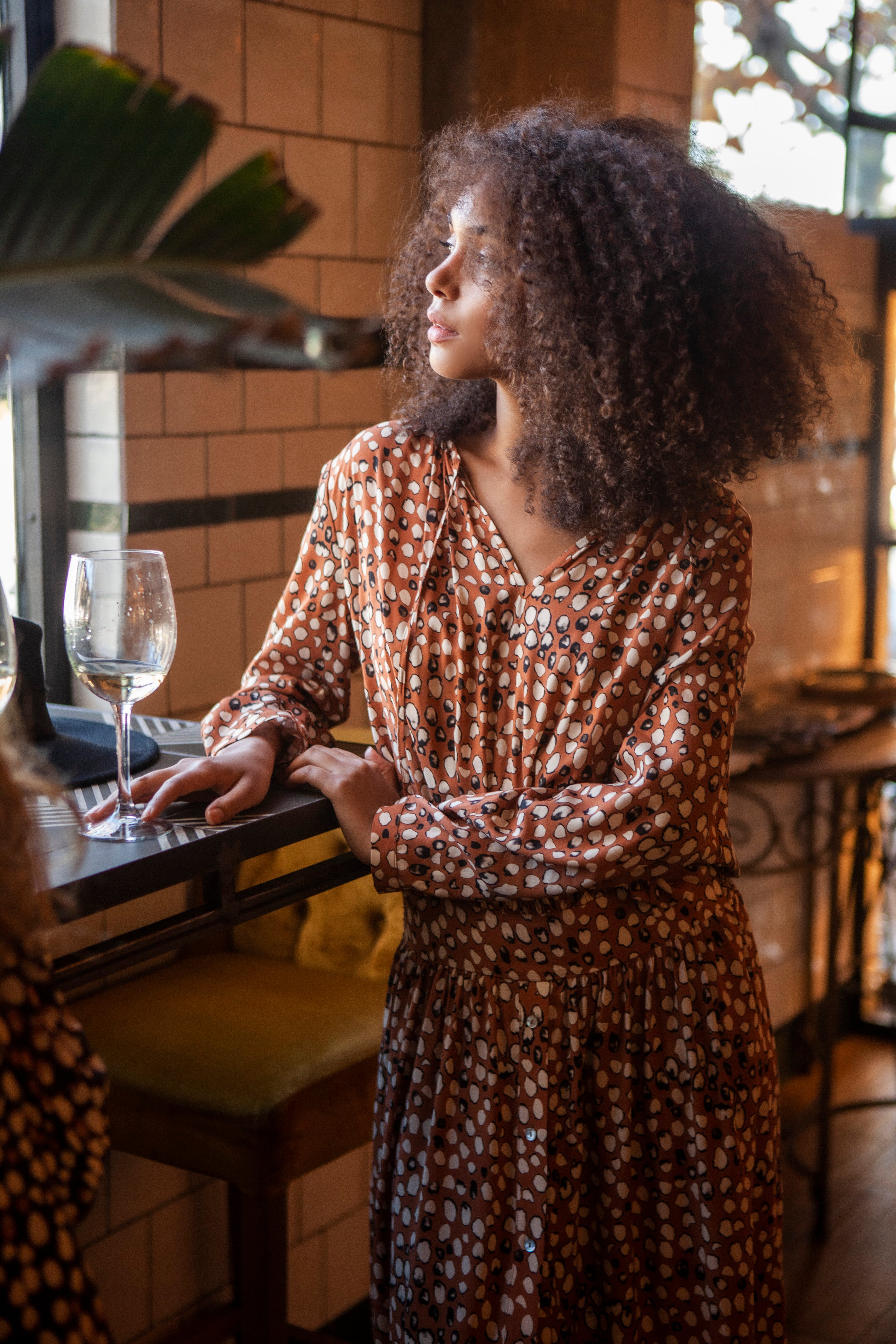 COSME - VESTIDO LEOPARDO