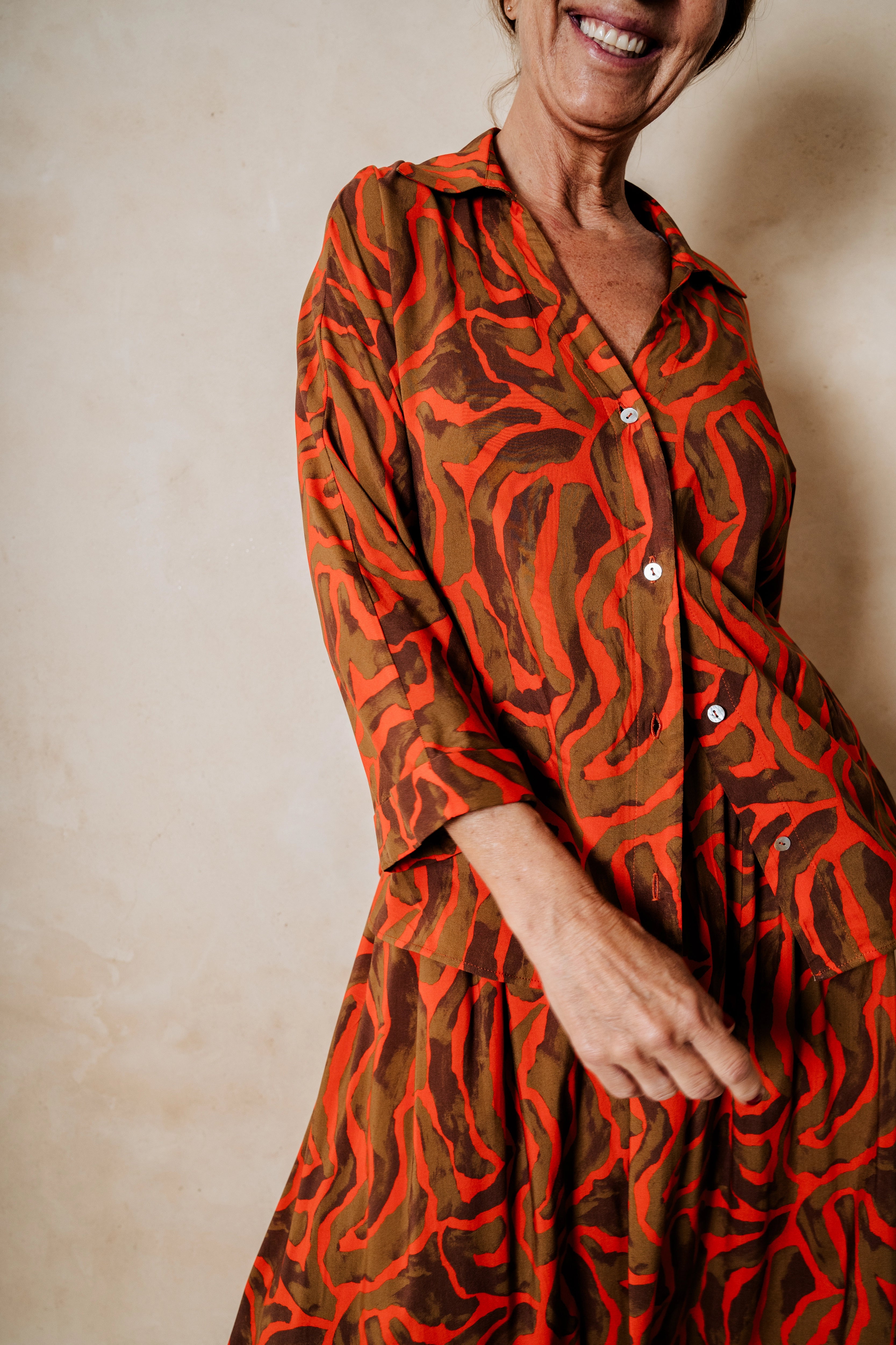 KIA - CAMISA CEBRA ROJA