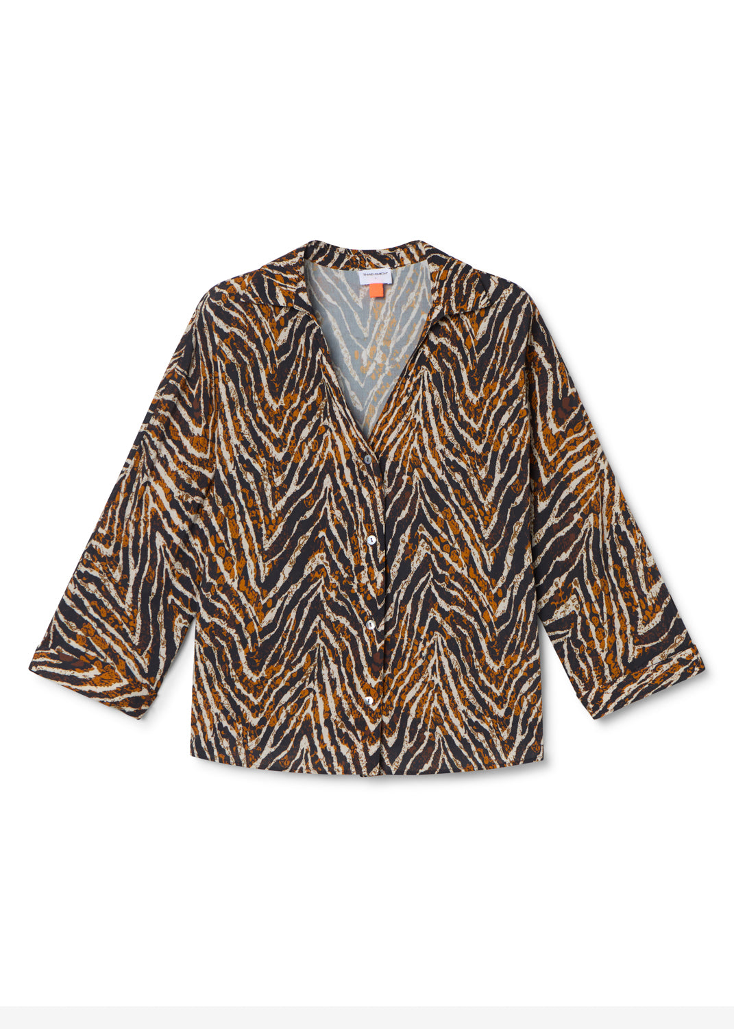 KIA - CAMISA TIGRE MARRÓN