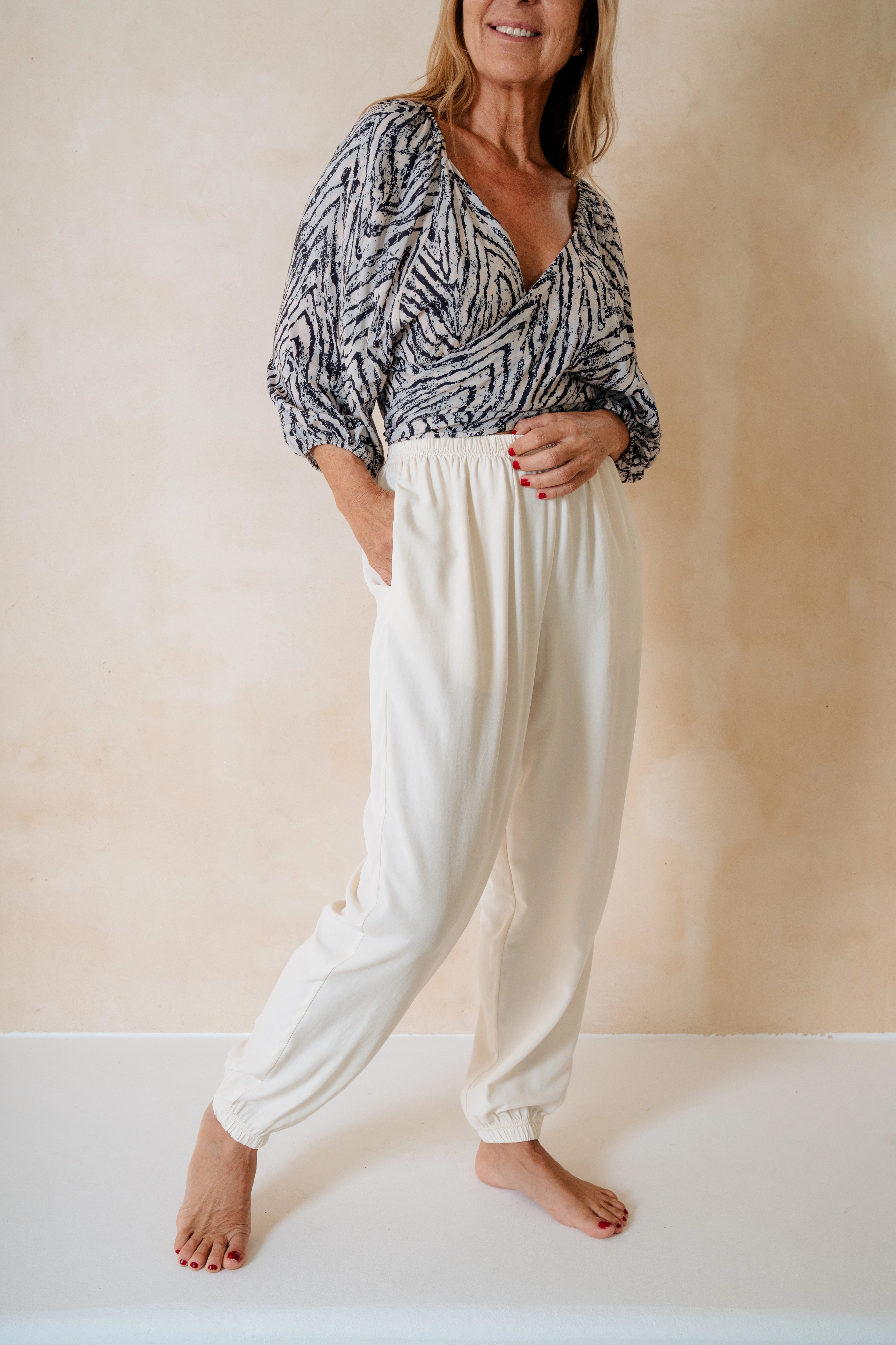 KIRAN - PANTALÓN CRUDO TENCEL