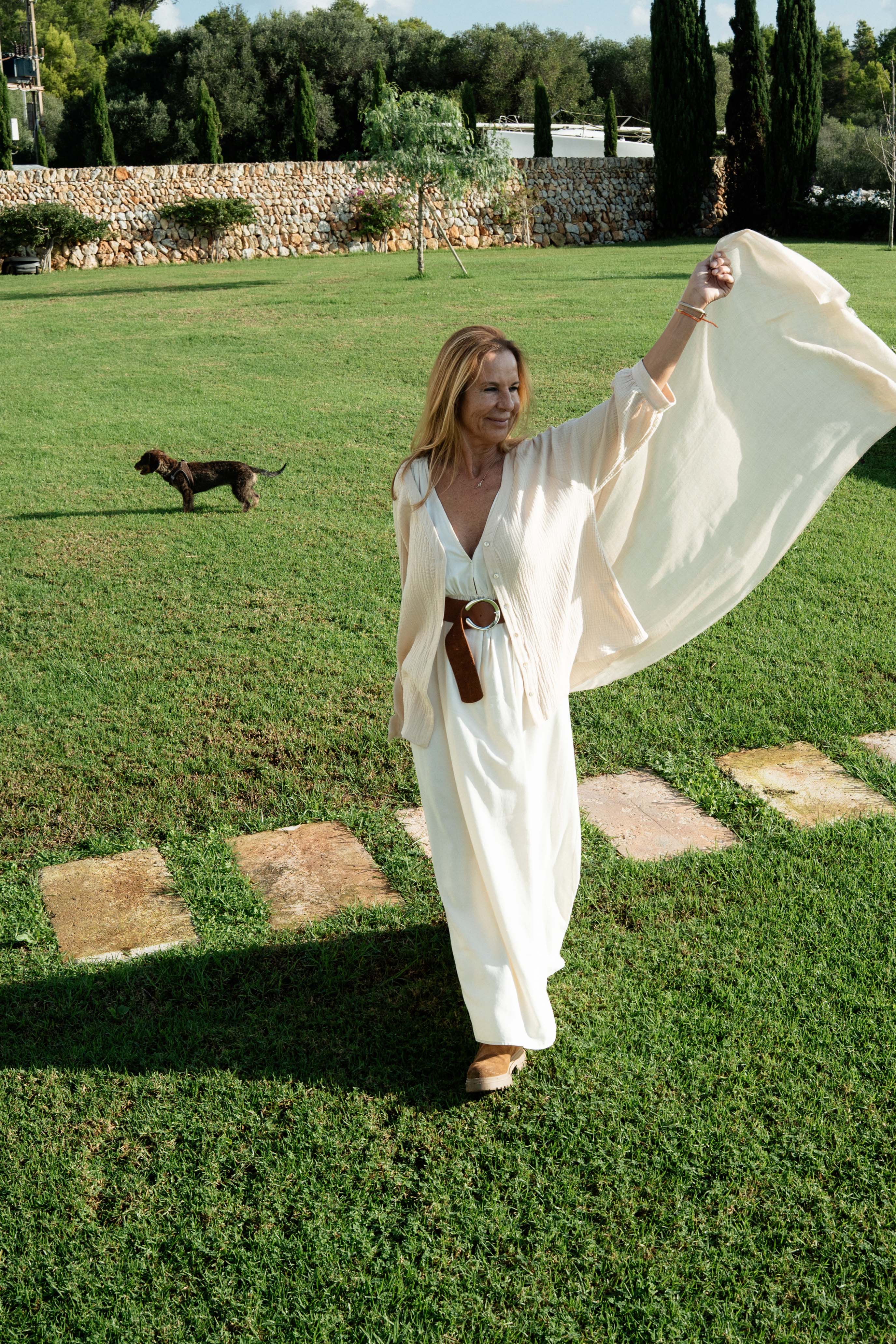 EDÉN - CAMISA BEIGE ALGODÓN