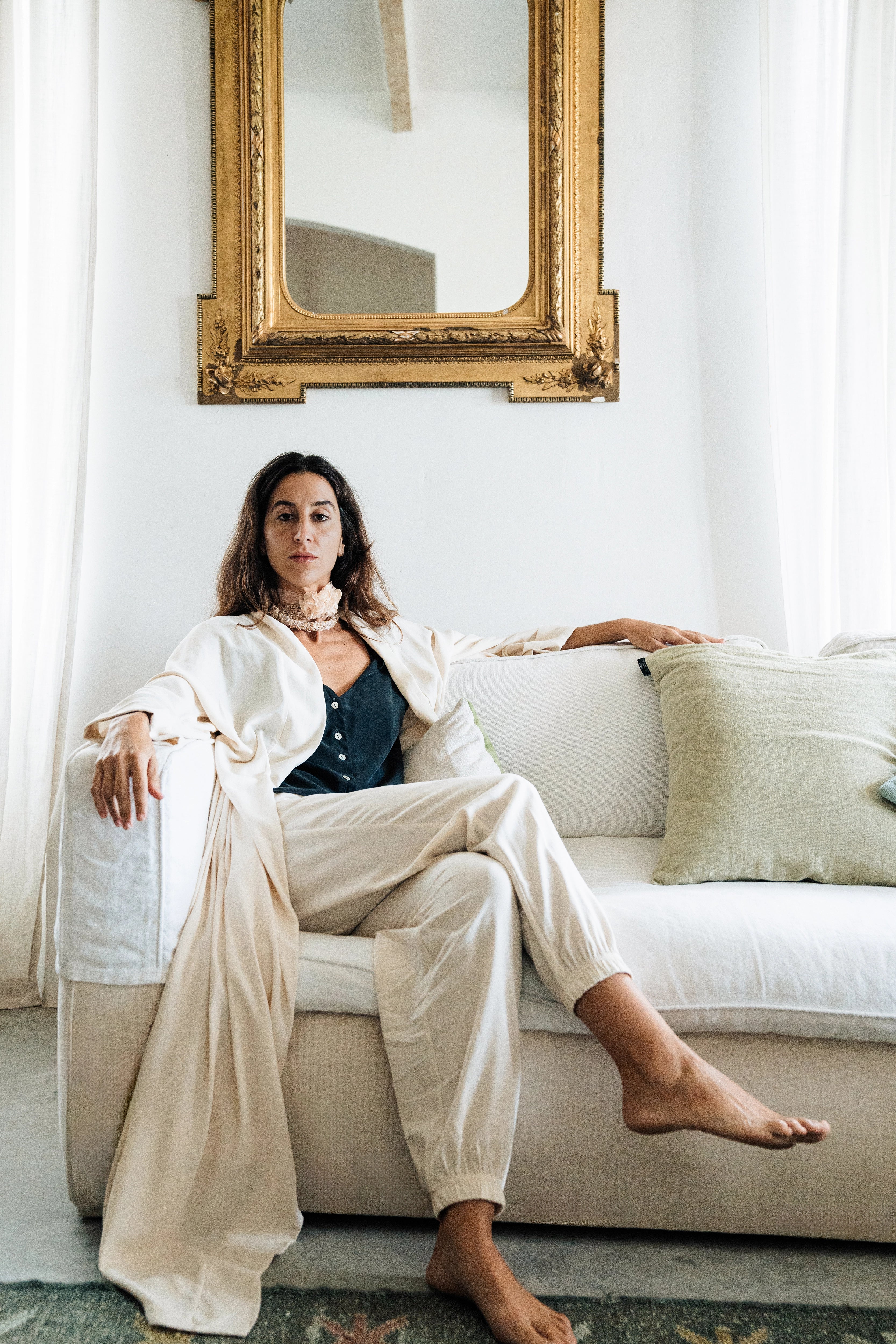 KIRAN - PANTALÓN CRUDO TENCEL