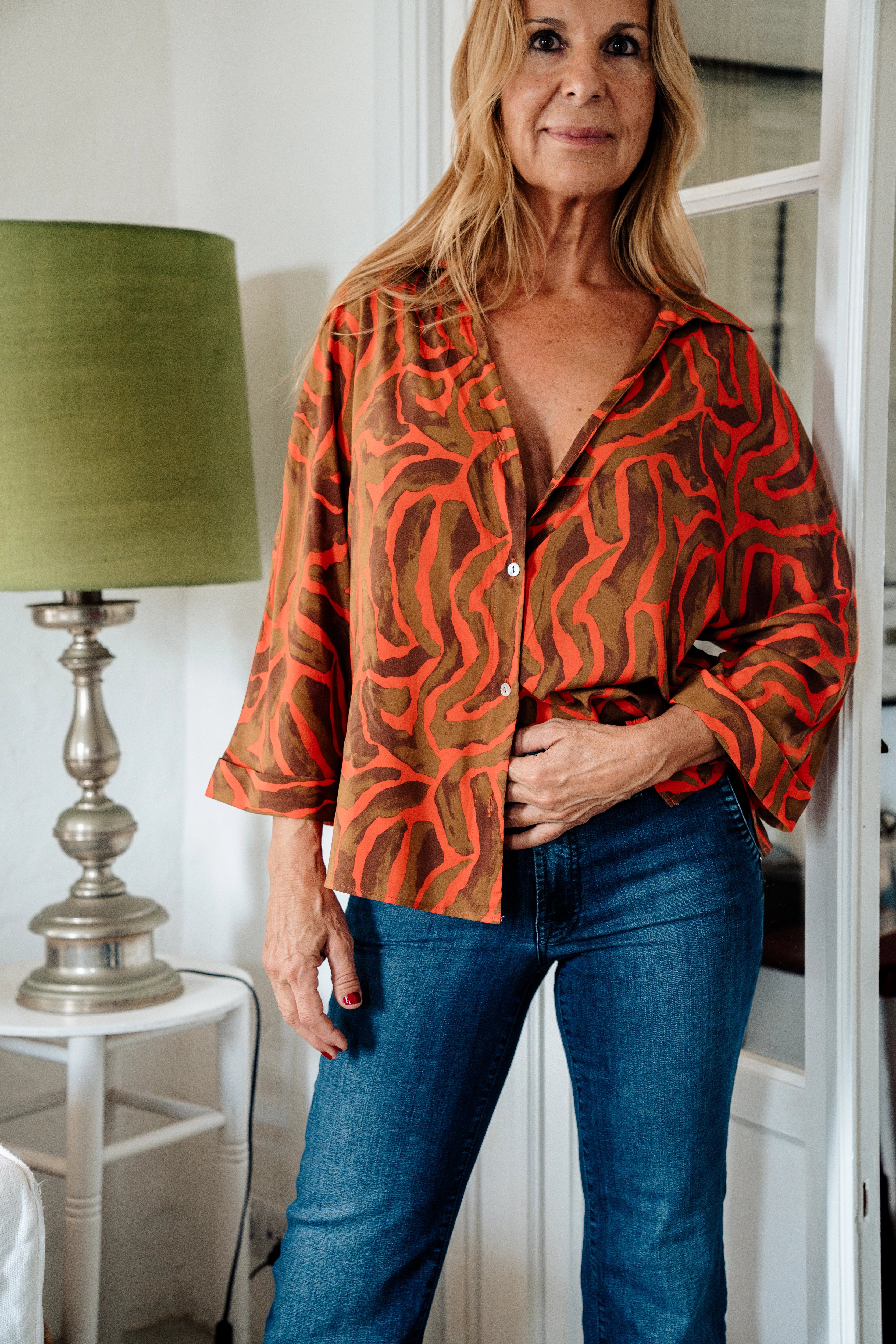 KIA - CAMISA CEBRA ROJA