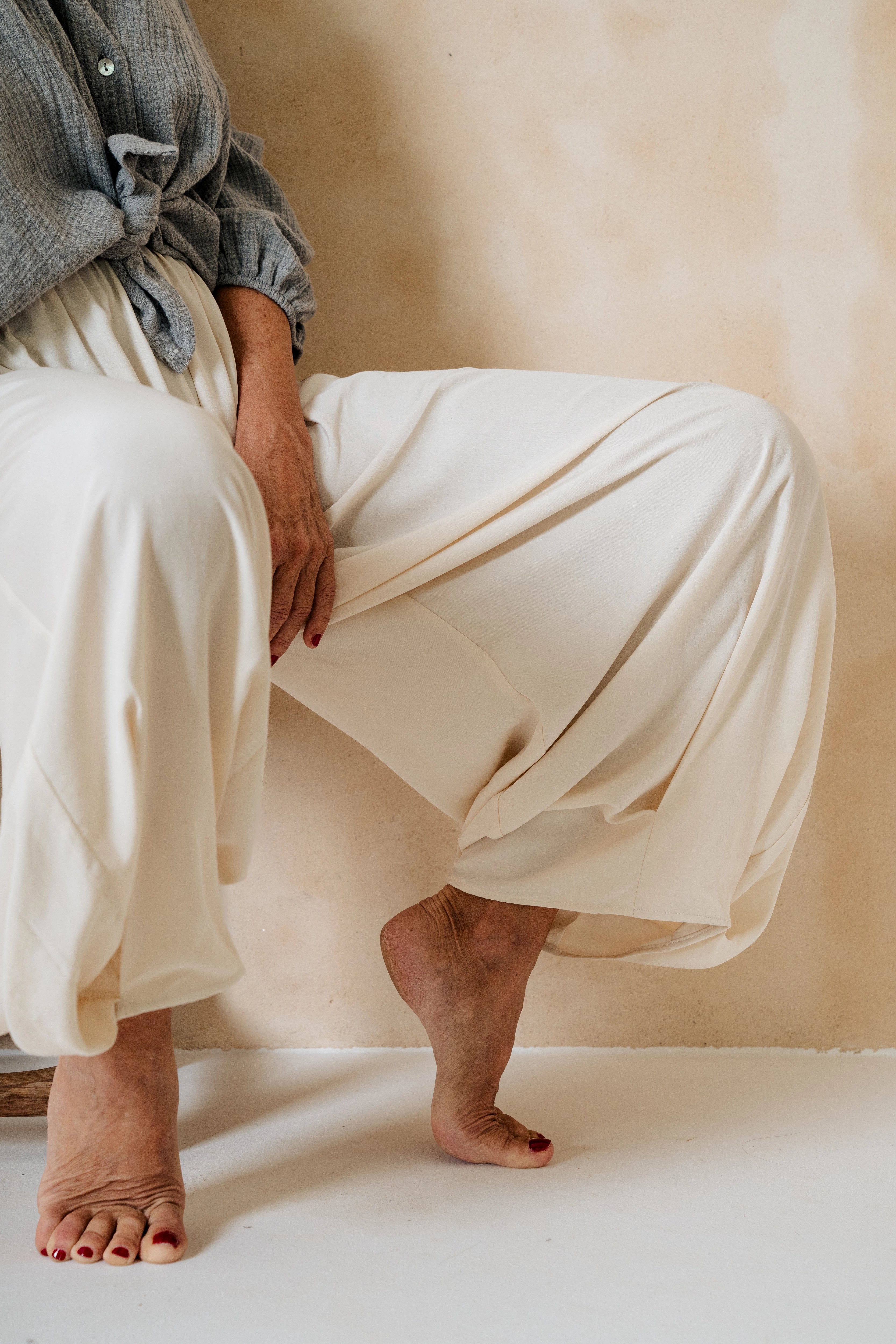 LUCAS - PANTALÓN CRUDO TENCEL