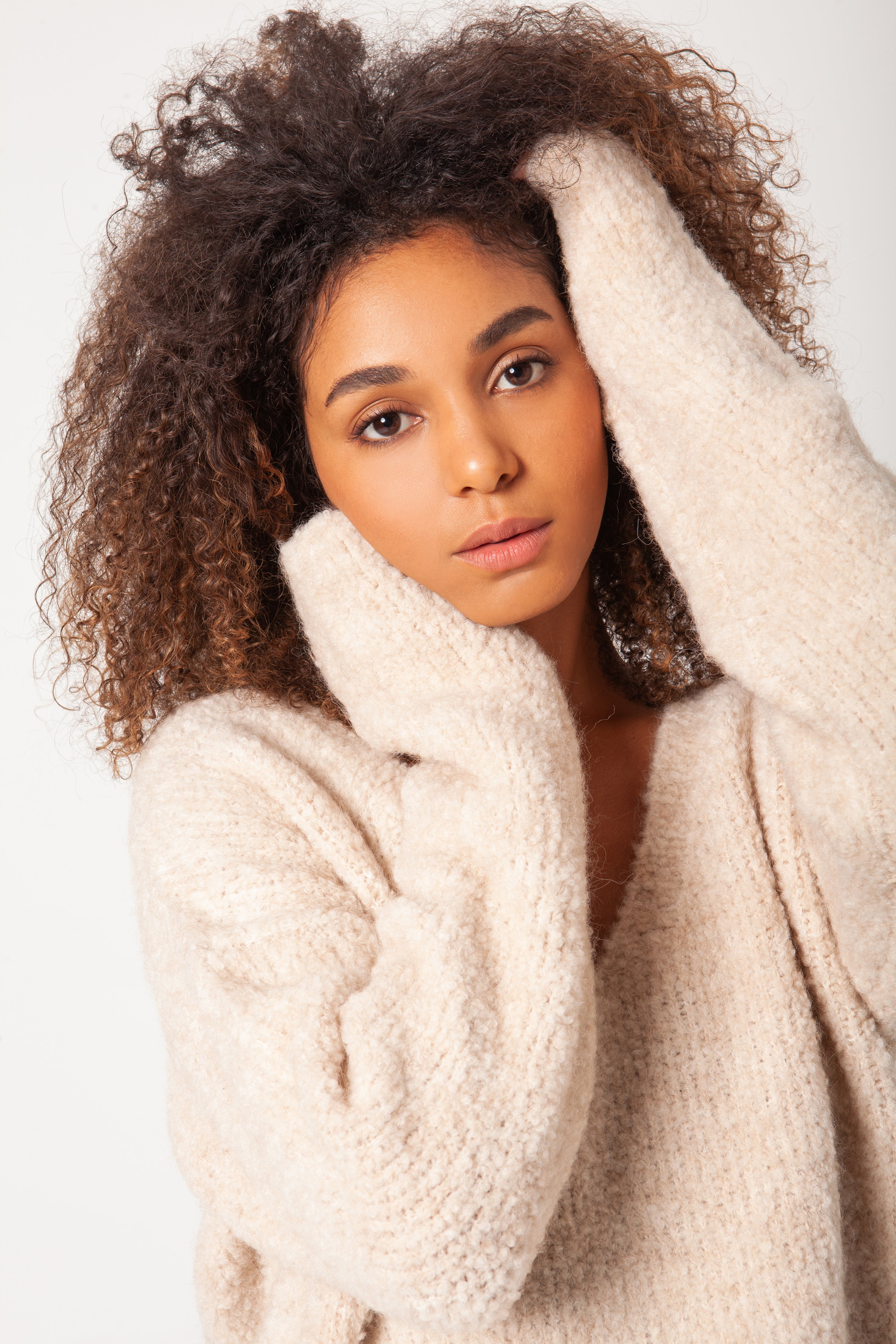 JERSEY PICO BOUCLÉ CRUDO