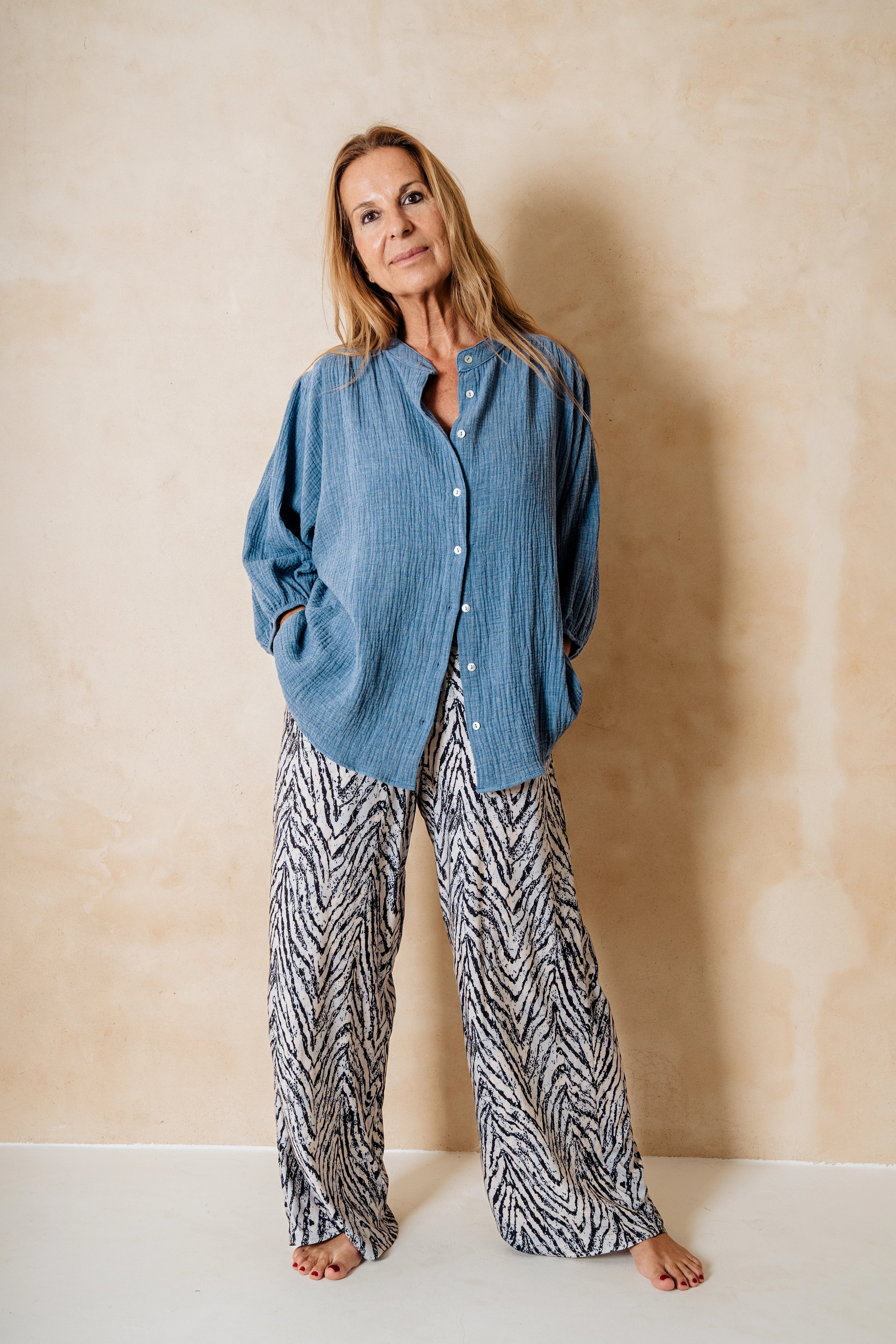 TICO - PANTALÓN TIGRE GRIS