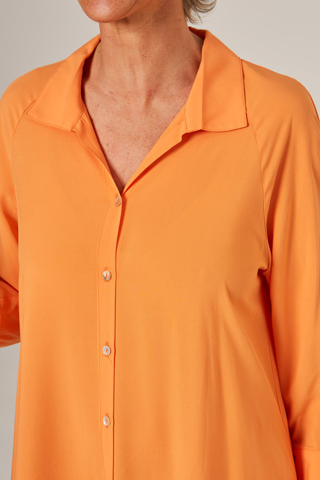 ALAN - VESTIDO NARANJA