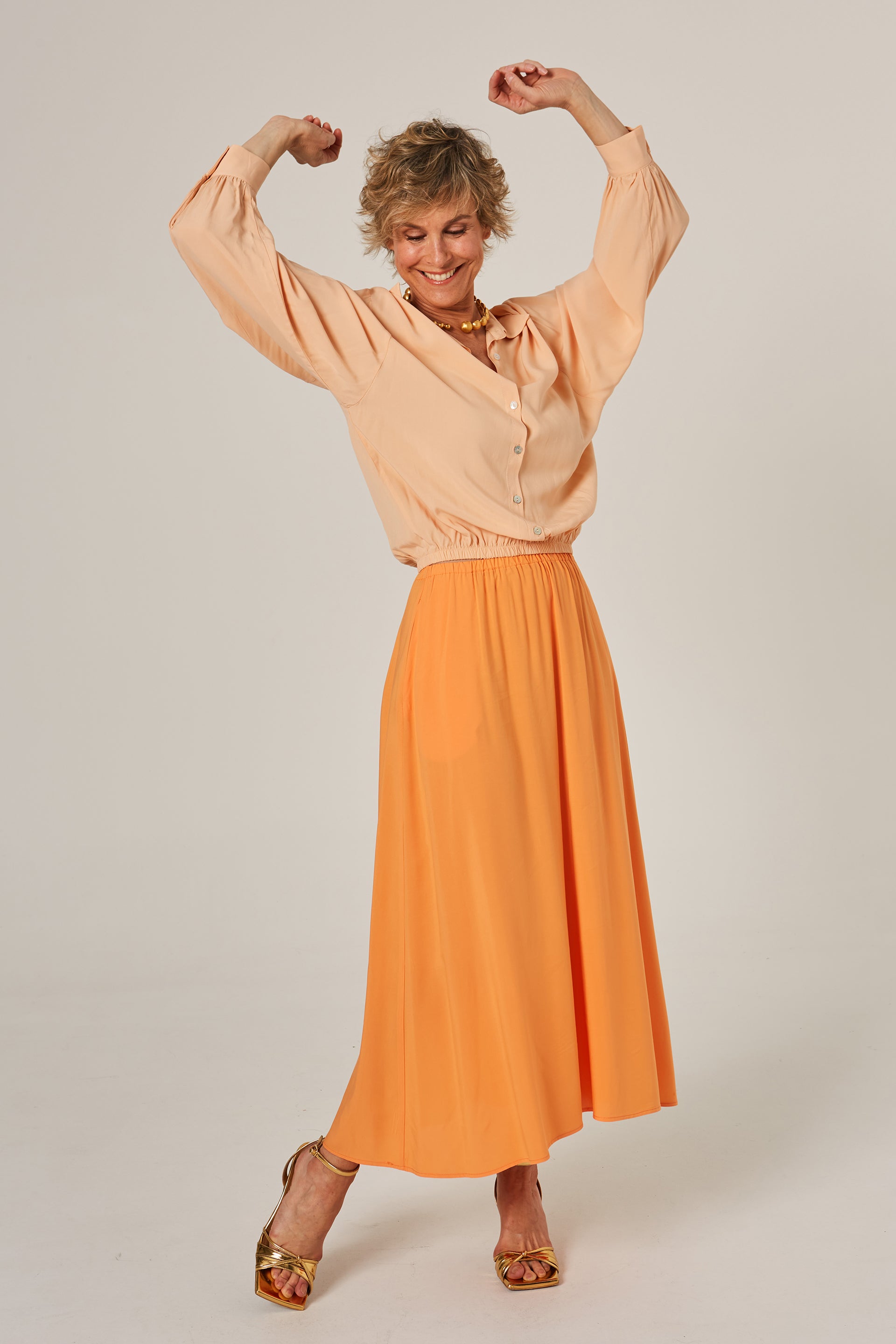 GEMA - FALDA NARANJA