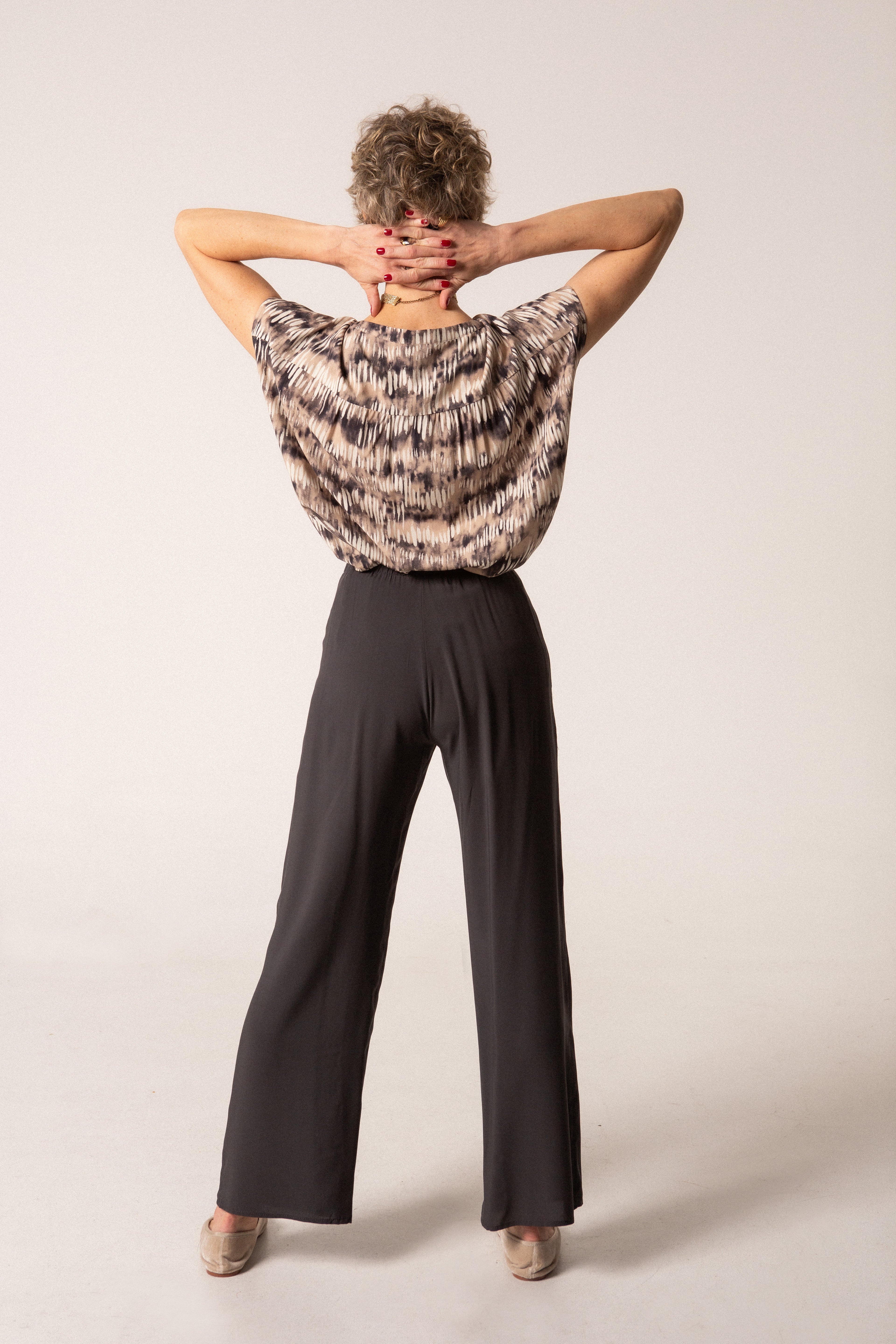 HUGO - PANTALÓN GRIS PLOMO