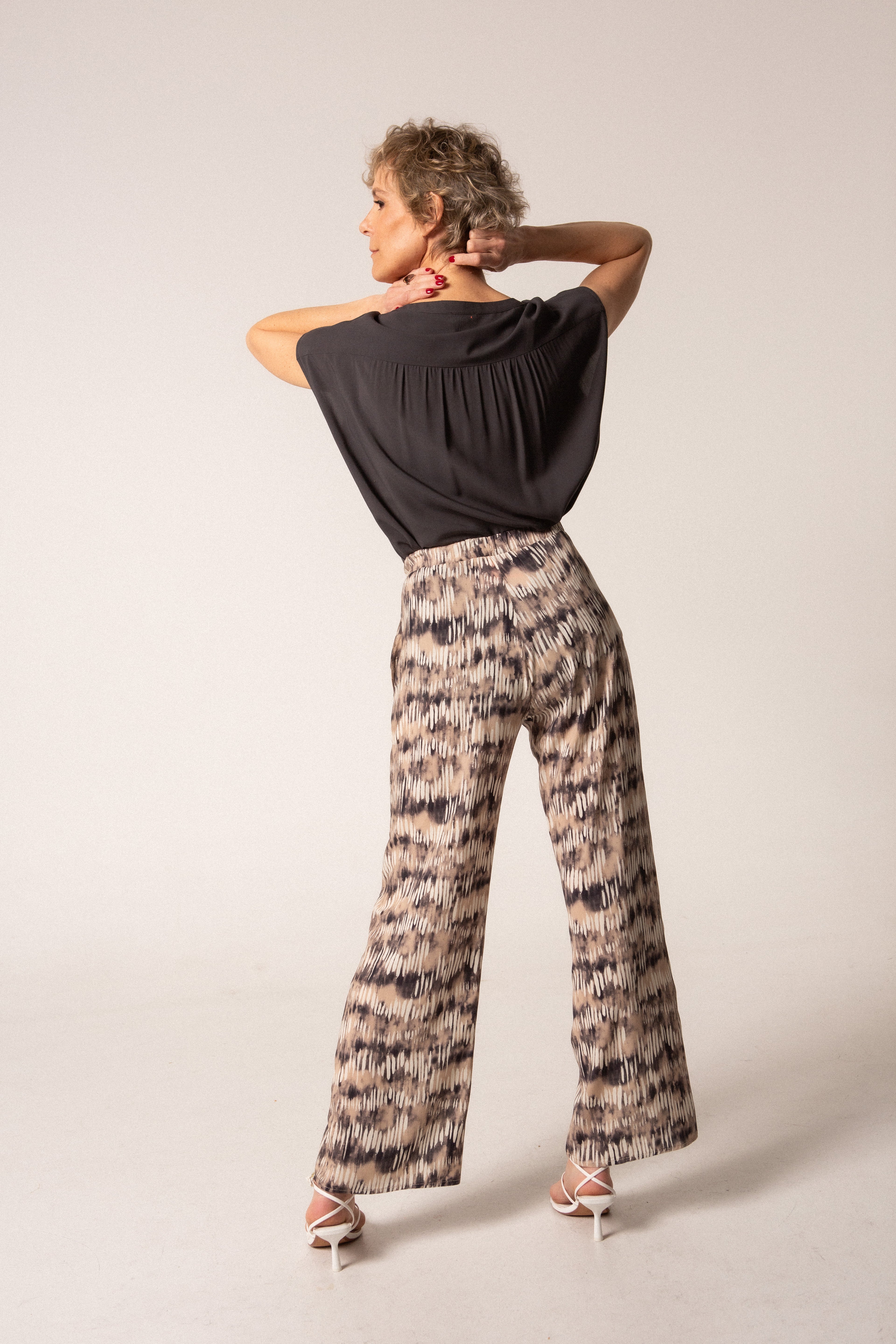 HUGO - PANTALÓN ESTAMPADO ÉTNICO