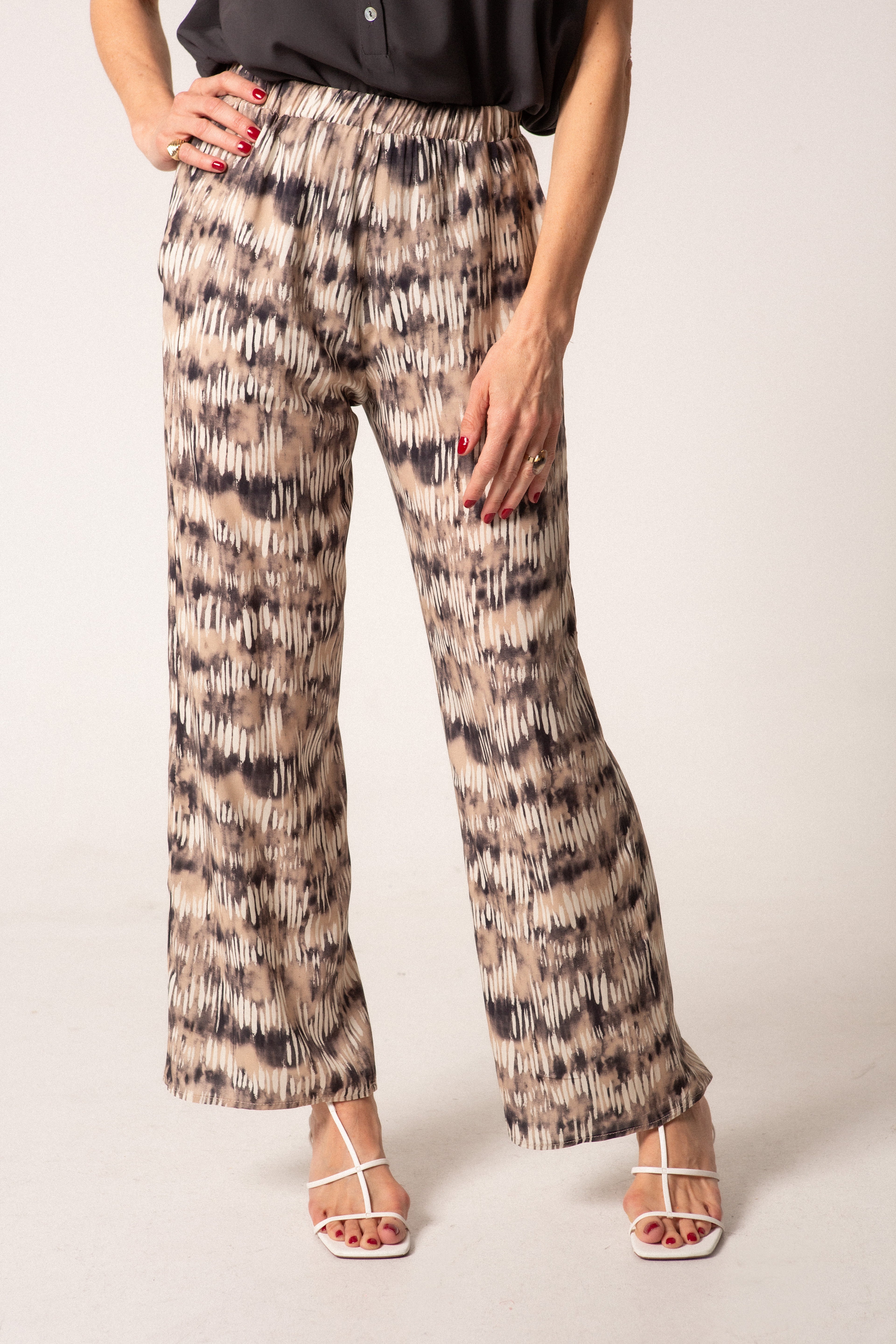 HUGO - PANTALÓN ESTAMPADO ÉTNICO