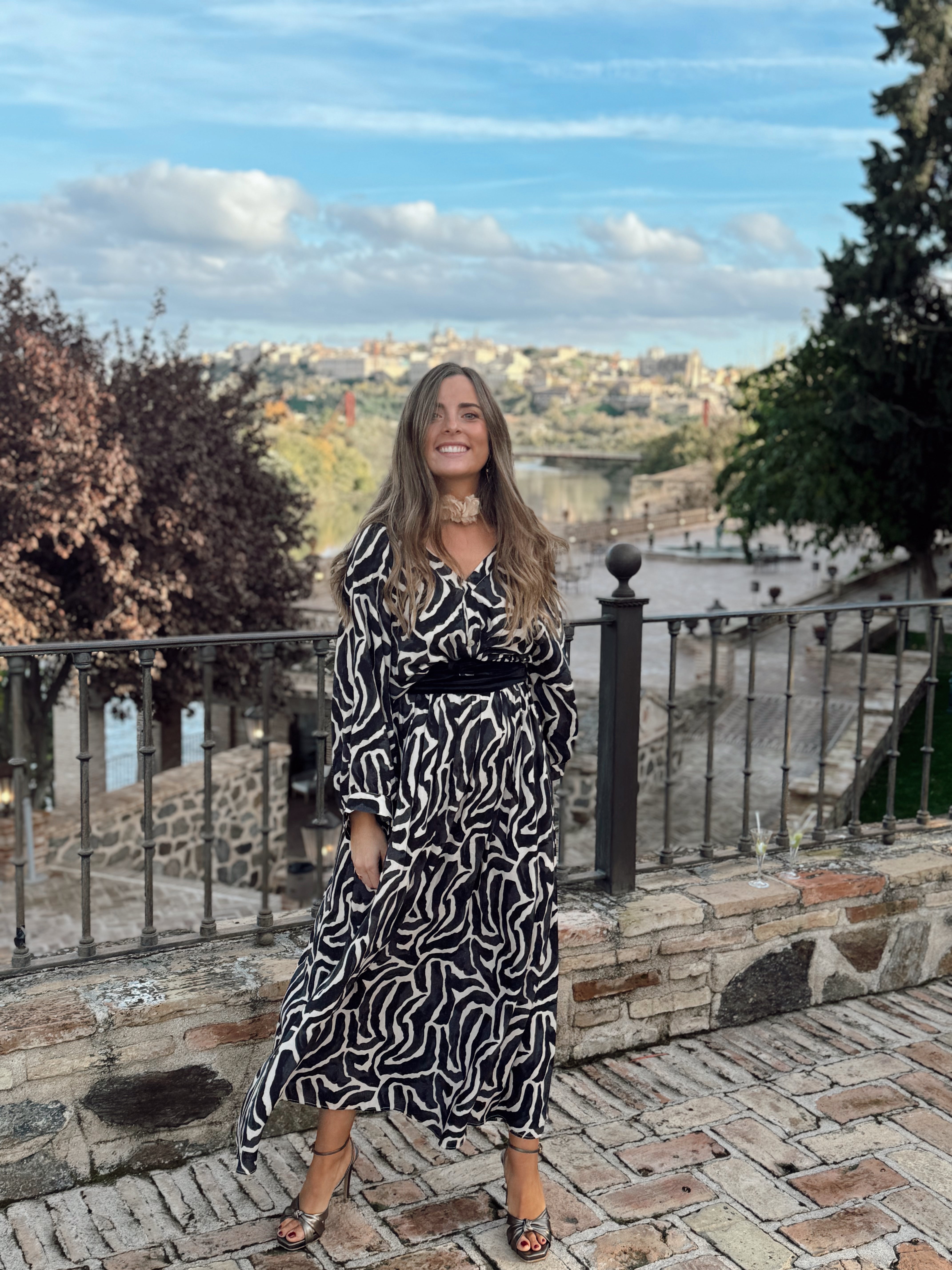 EDÉN - CAMISA CEBRA BLANCO Y NEGRO