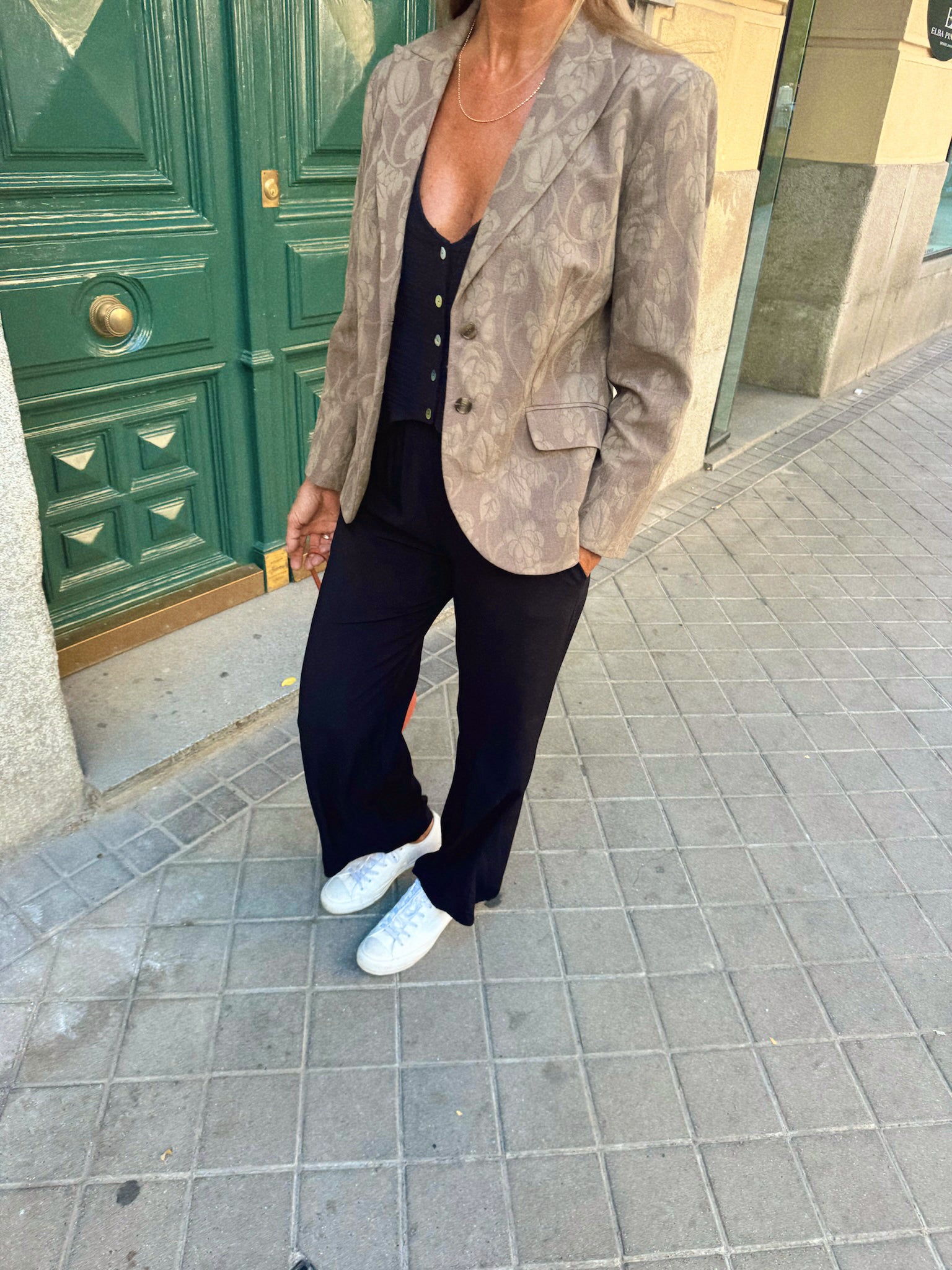 HUGO - PANTALÓN NEGRO
