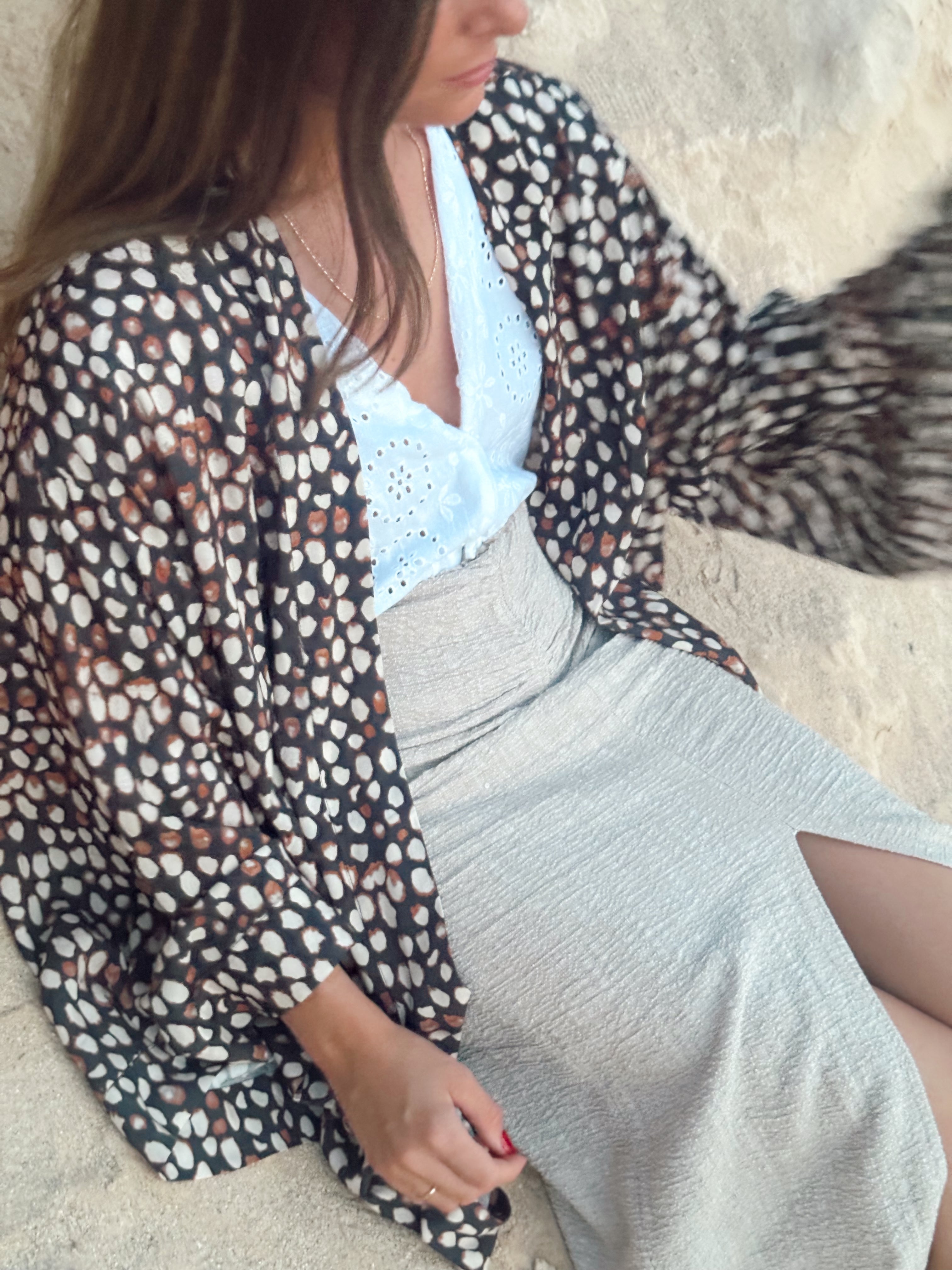 KYMO - VESTIDO ANIMAL PRINT