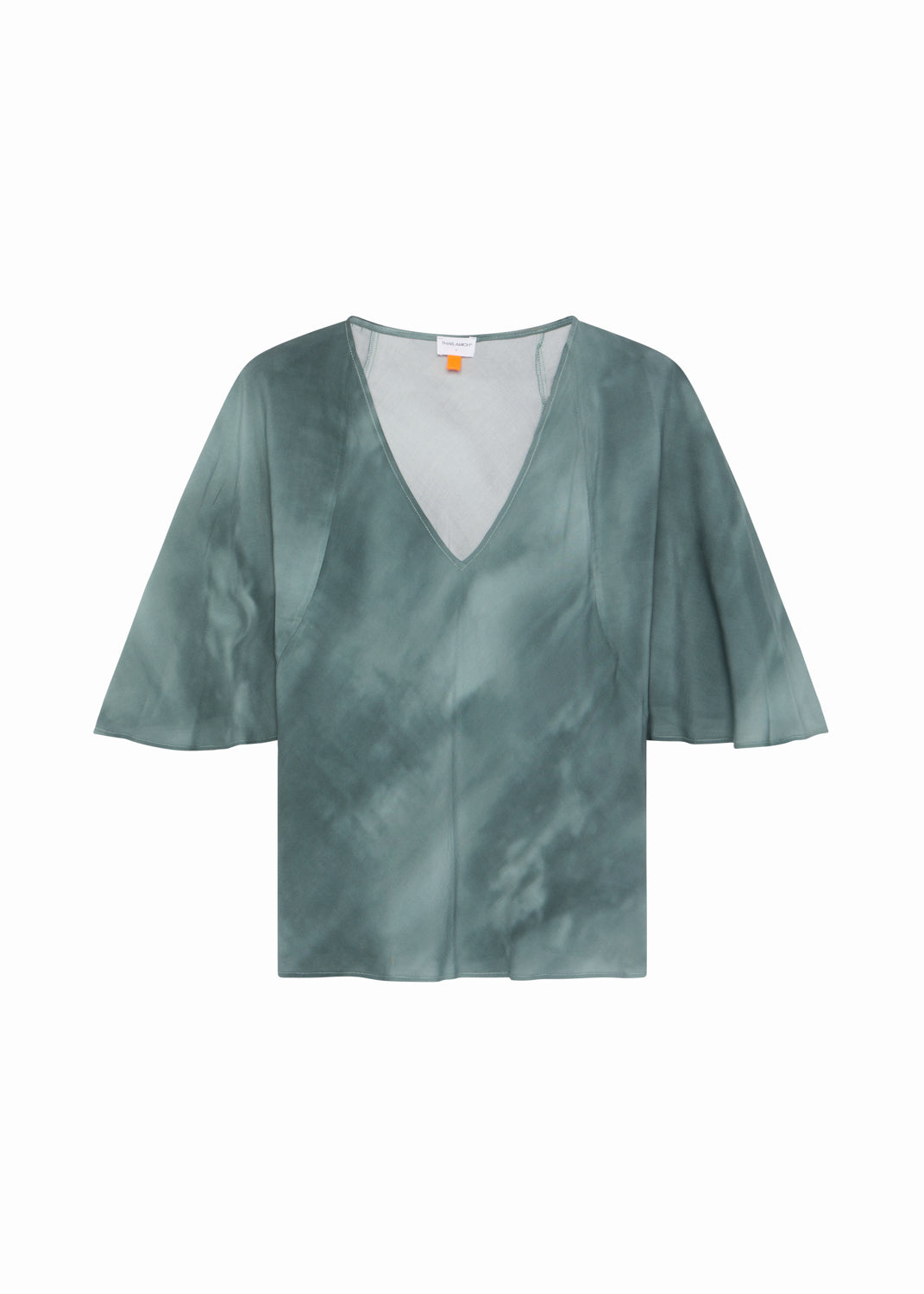 ENZO - TOP ESTAMPADO VERDE