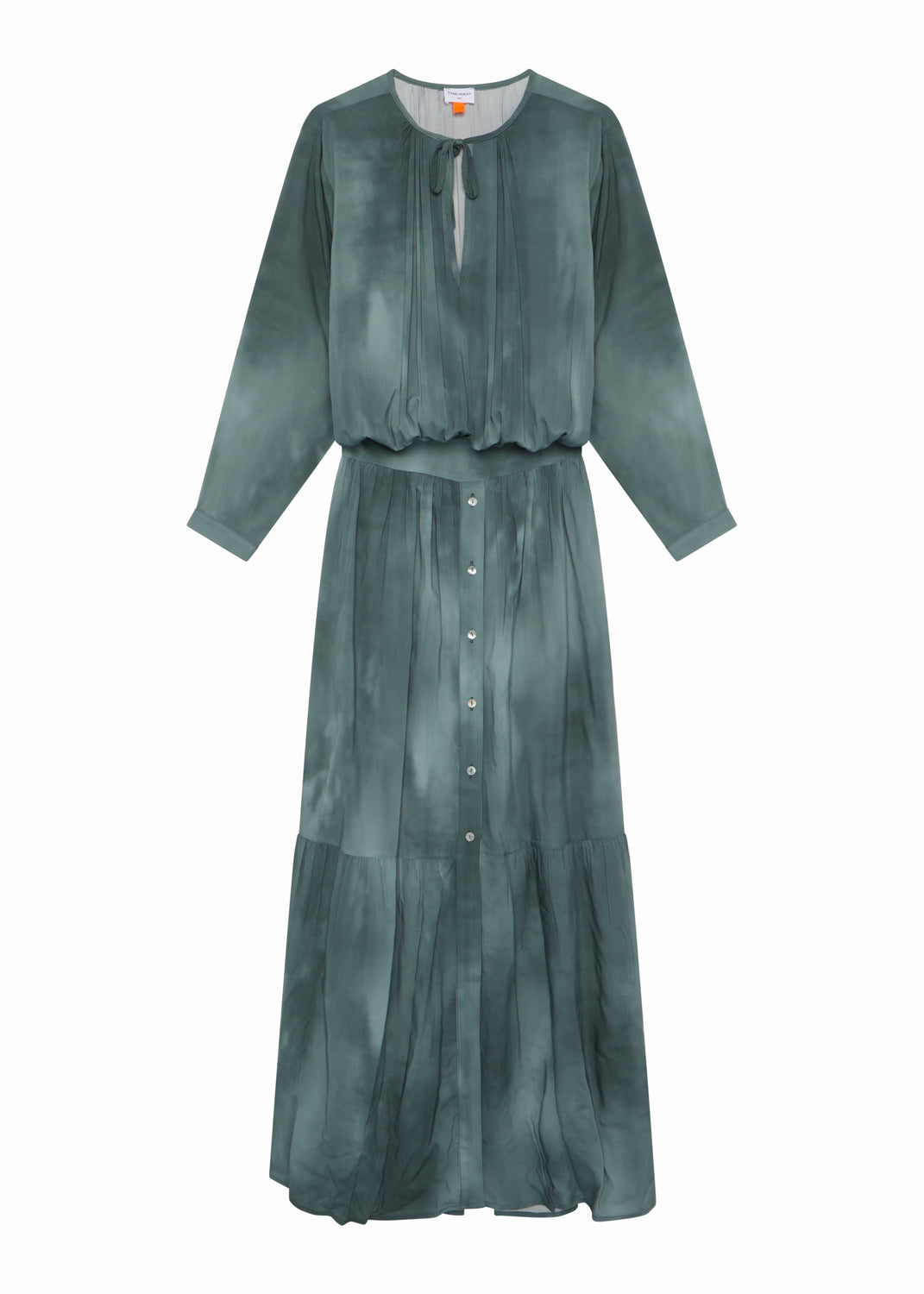 COSME - VESTIDO ESTAMPADO VERDE