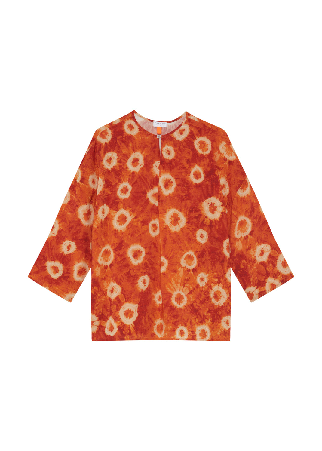 DALILA - CAMISA ESTAMPADO NARANJA