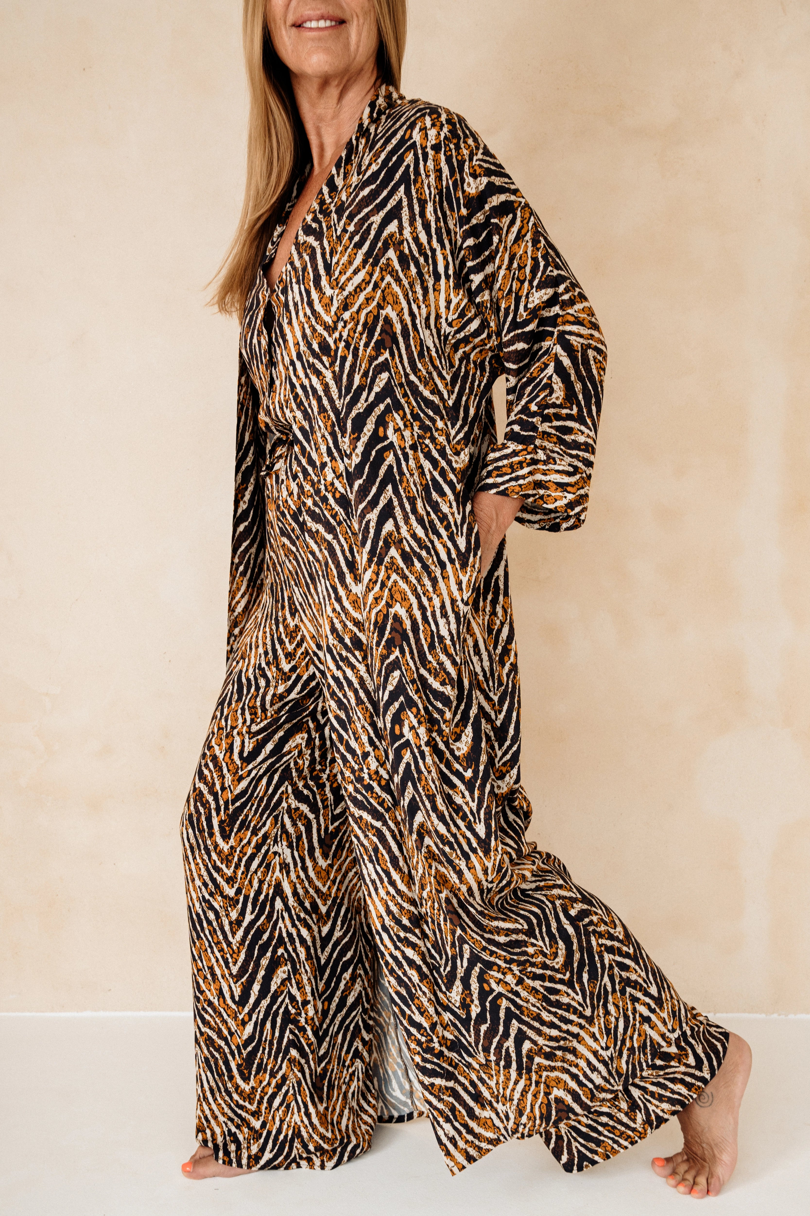 TICO - PANTALÓN TIGRE MARRÓN