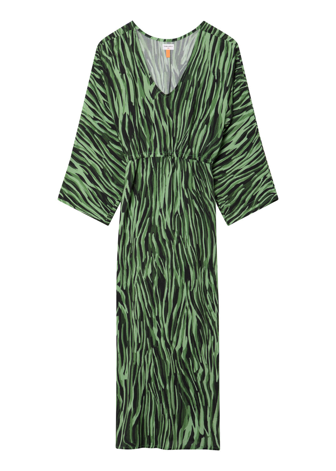 DANTE - VESTIDO CEBRA VERDE