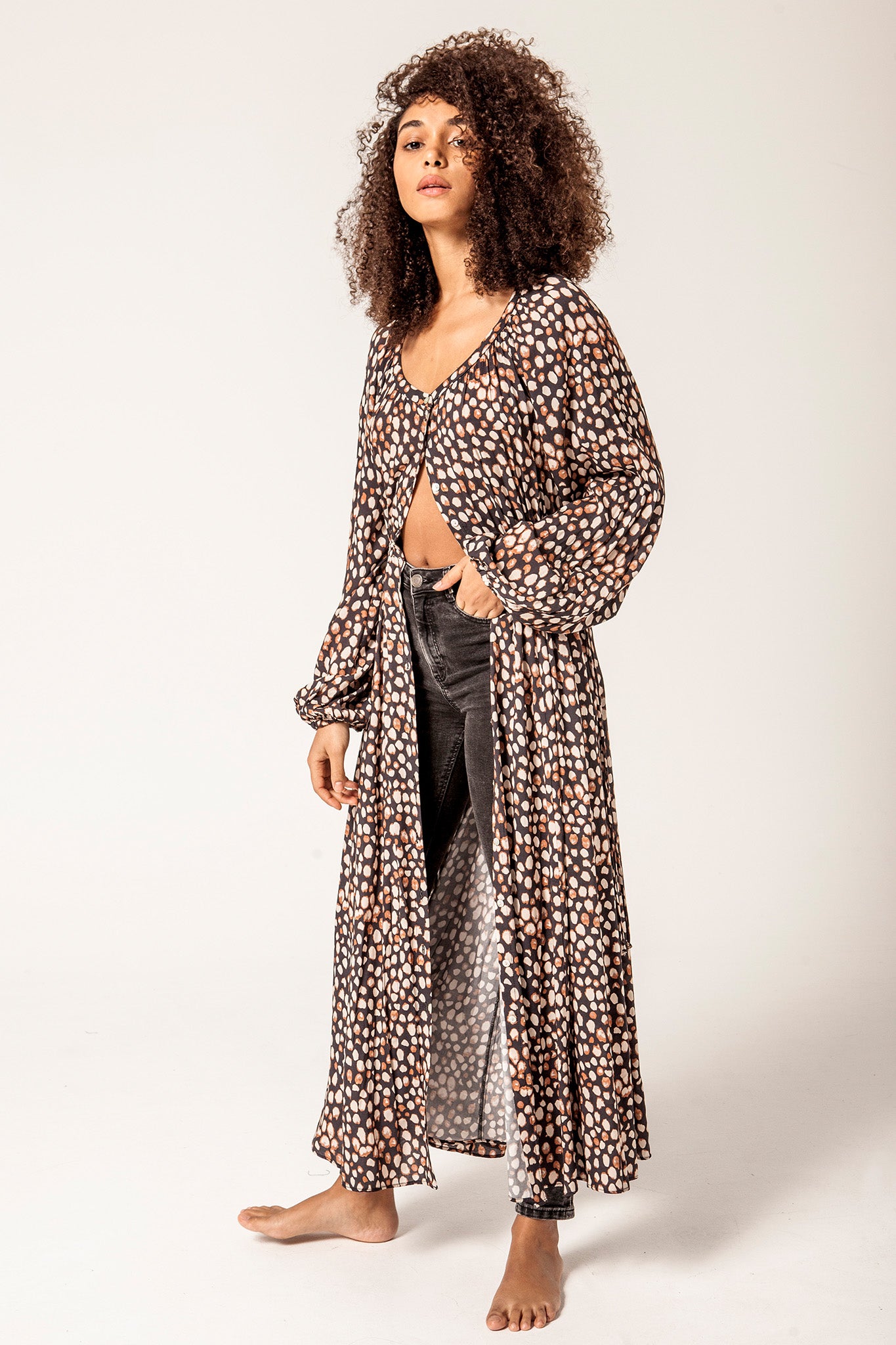 NOE - VESTIDO ANIMAL PRINT