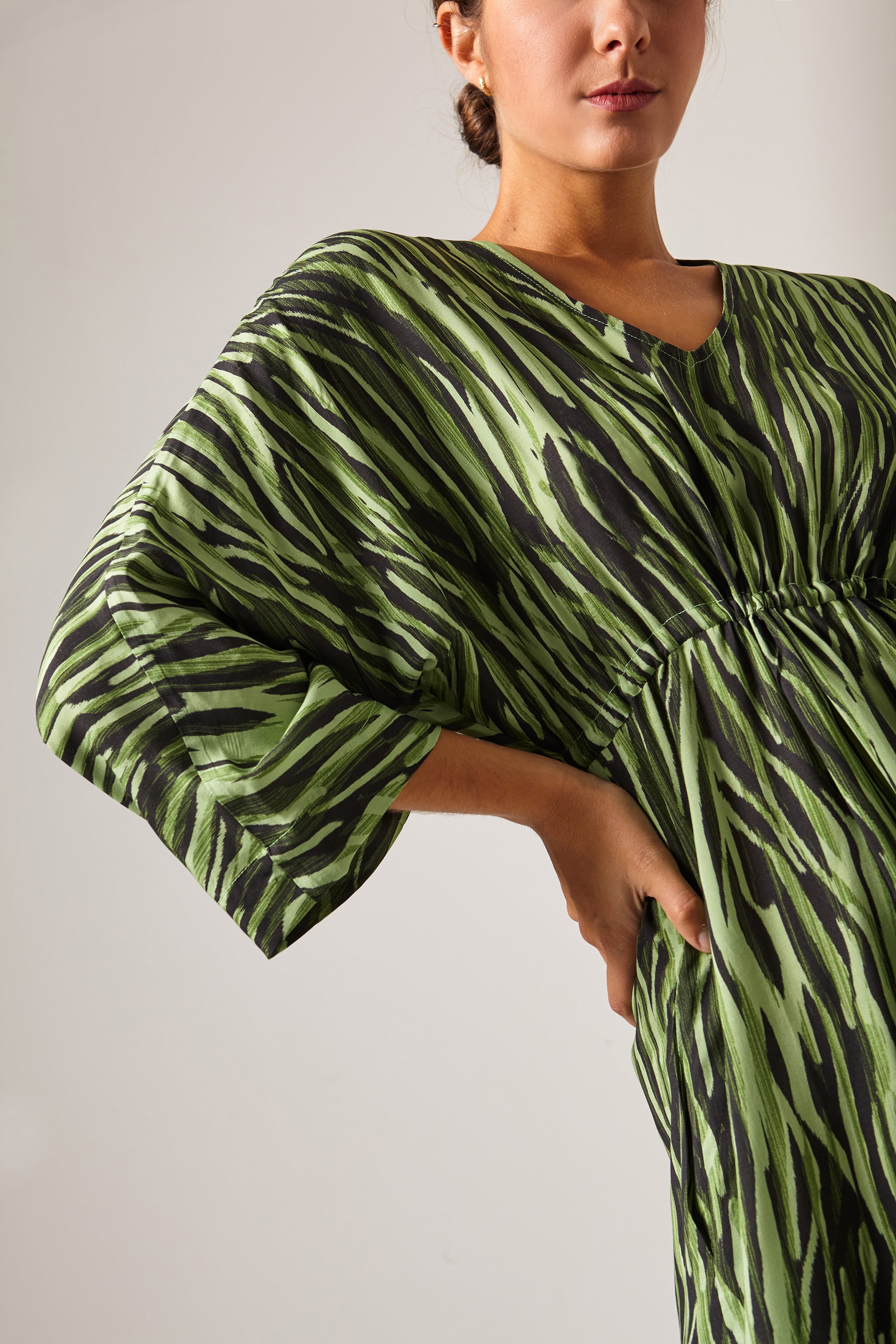 Vestido Dante Green Zebra