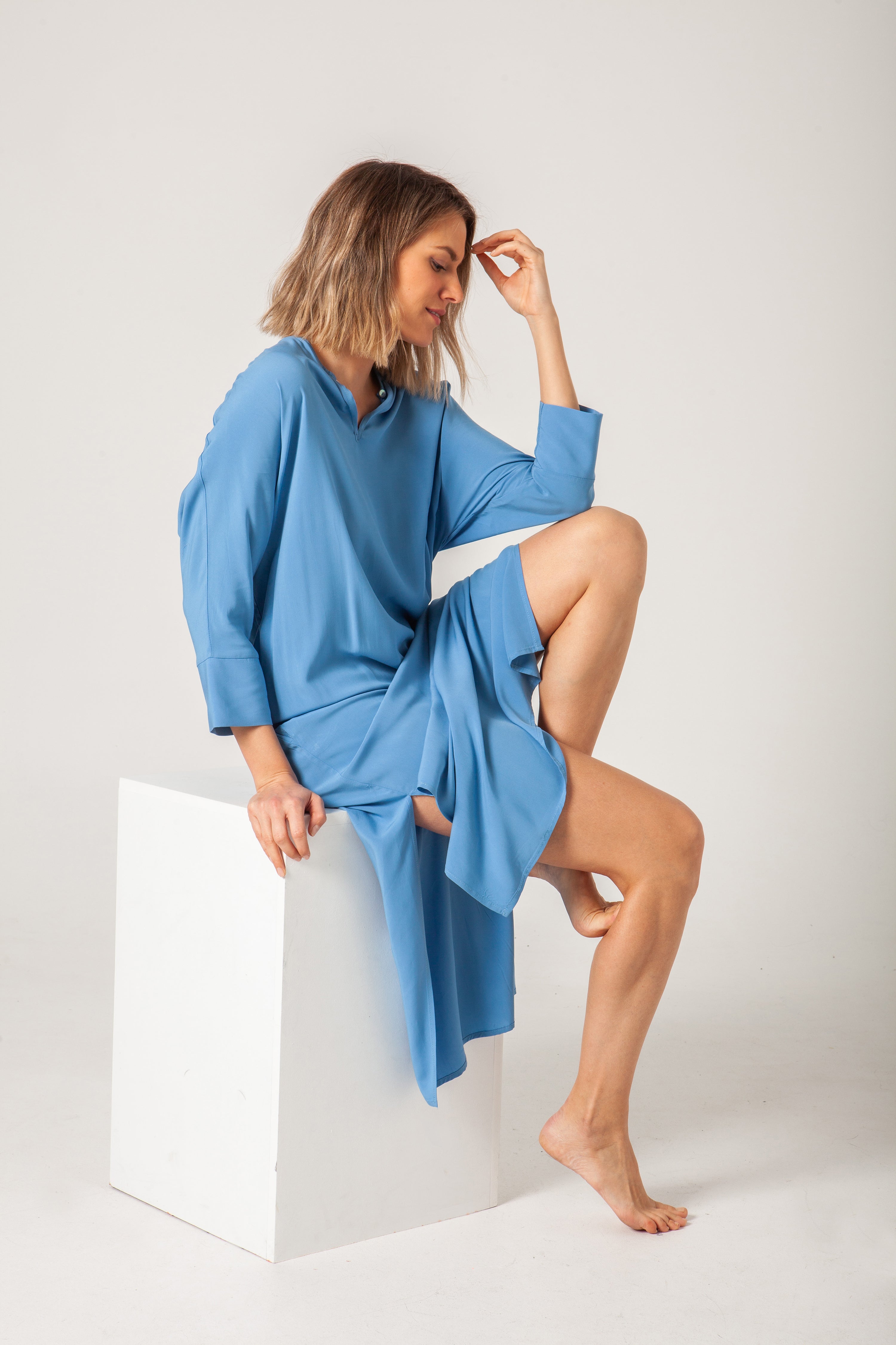 Vestido Baruc Blue