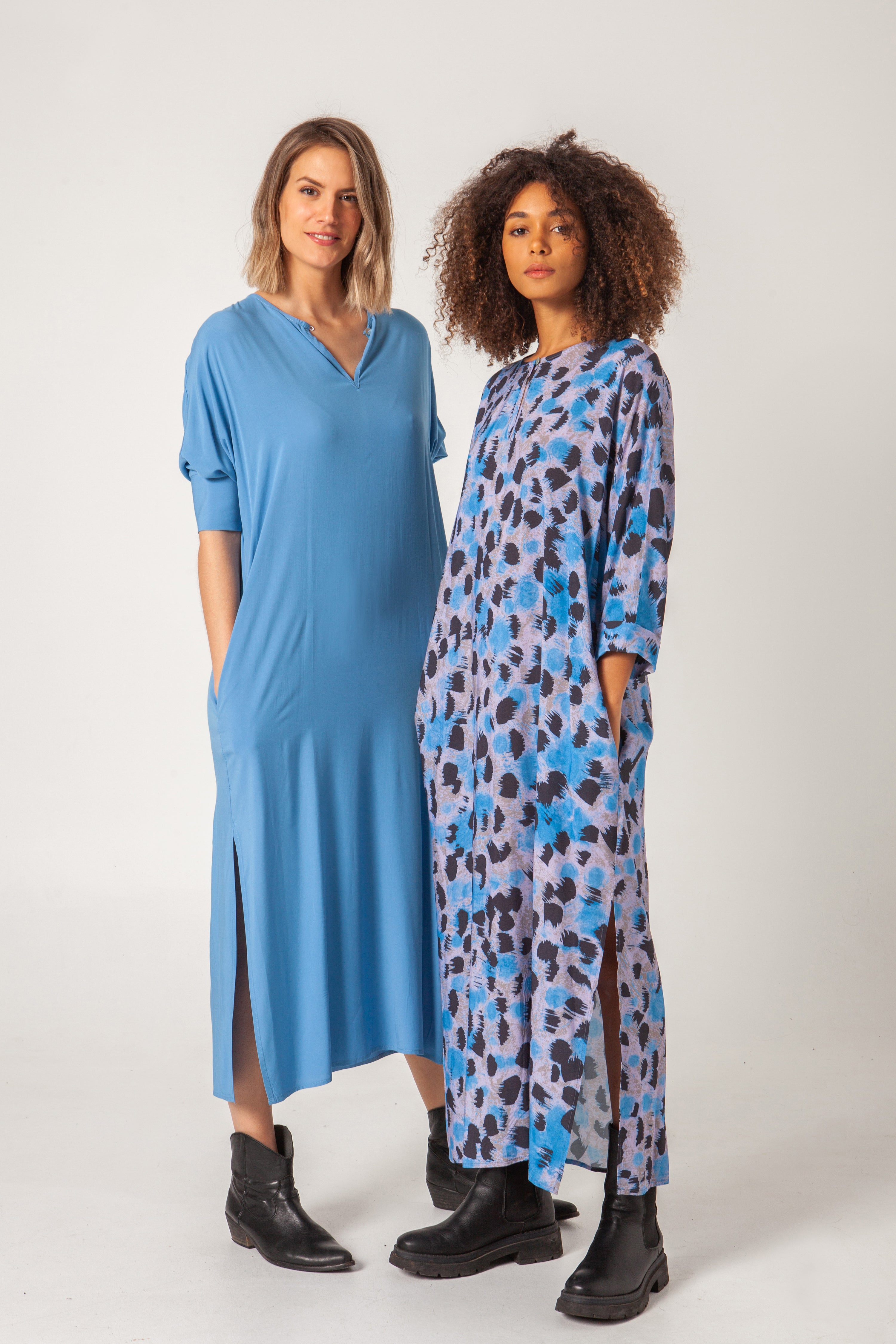 Vestido Baruc Lilablue Cheetah