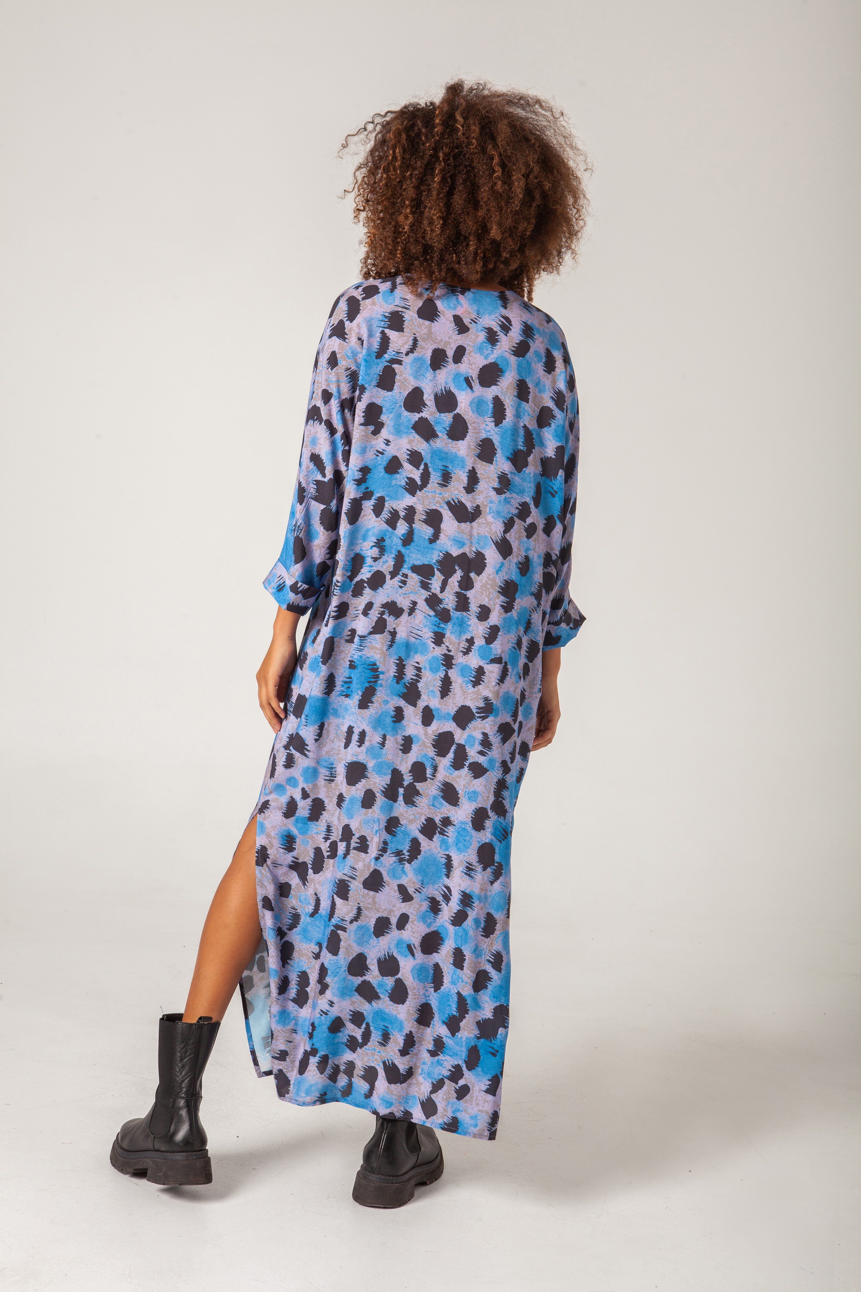 Vestido Baruc Lilablue Cheetah