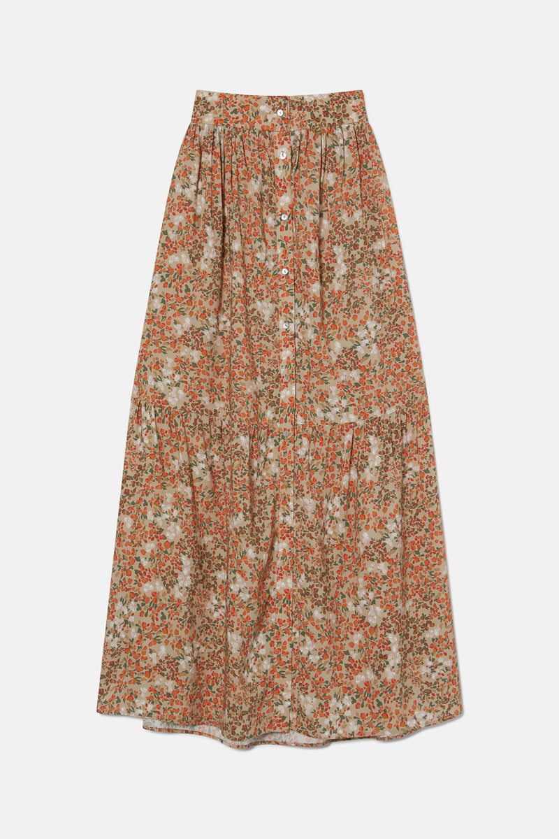 DAKOTA - FALDA FLORES CORAL