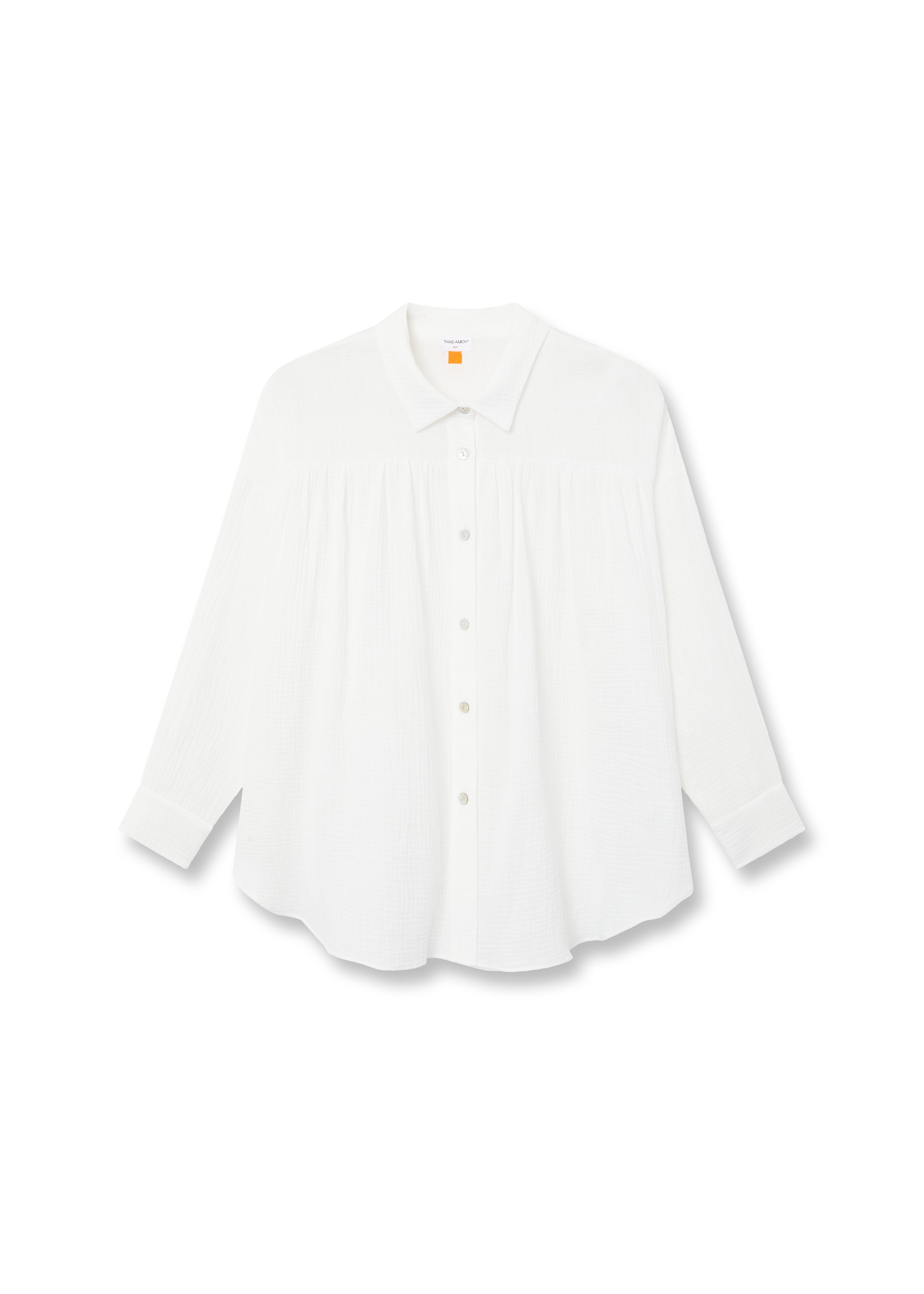 ABRIL - CAMISA BLANCO ALGODÓN