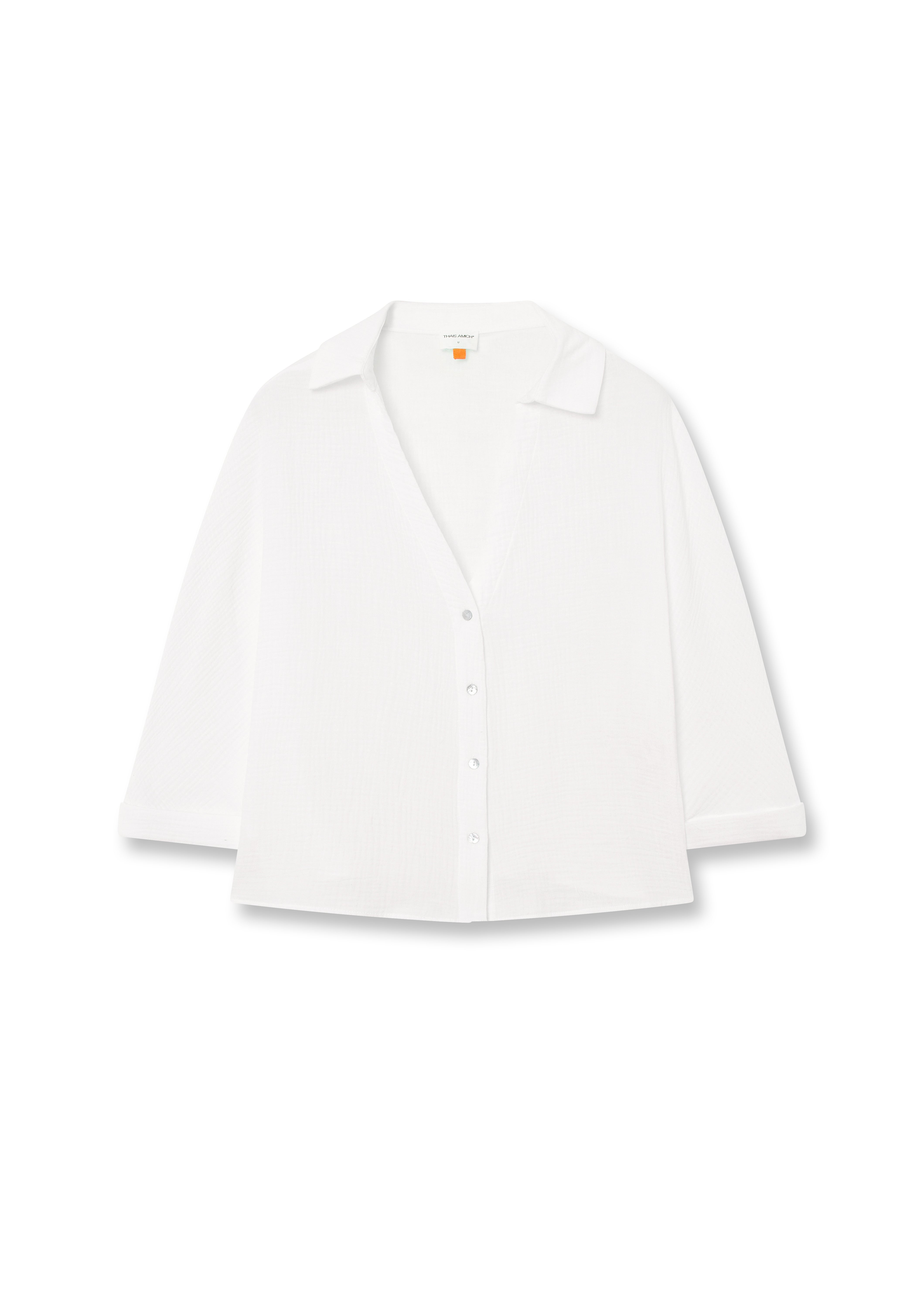 KIA - CAMISA BLANCO ALGODÓN