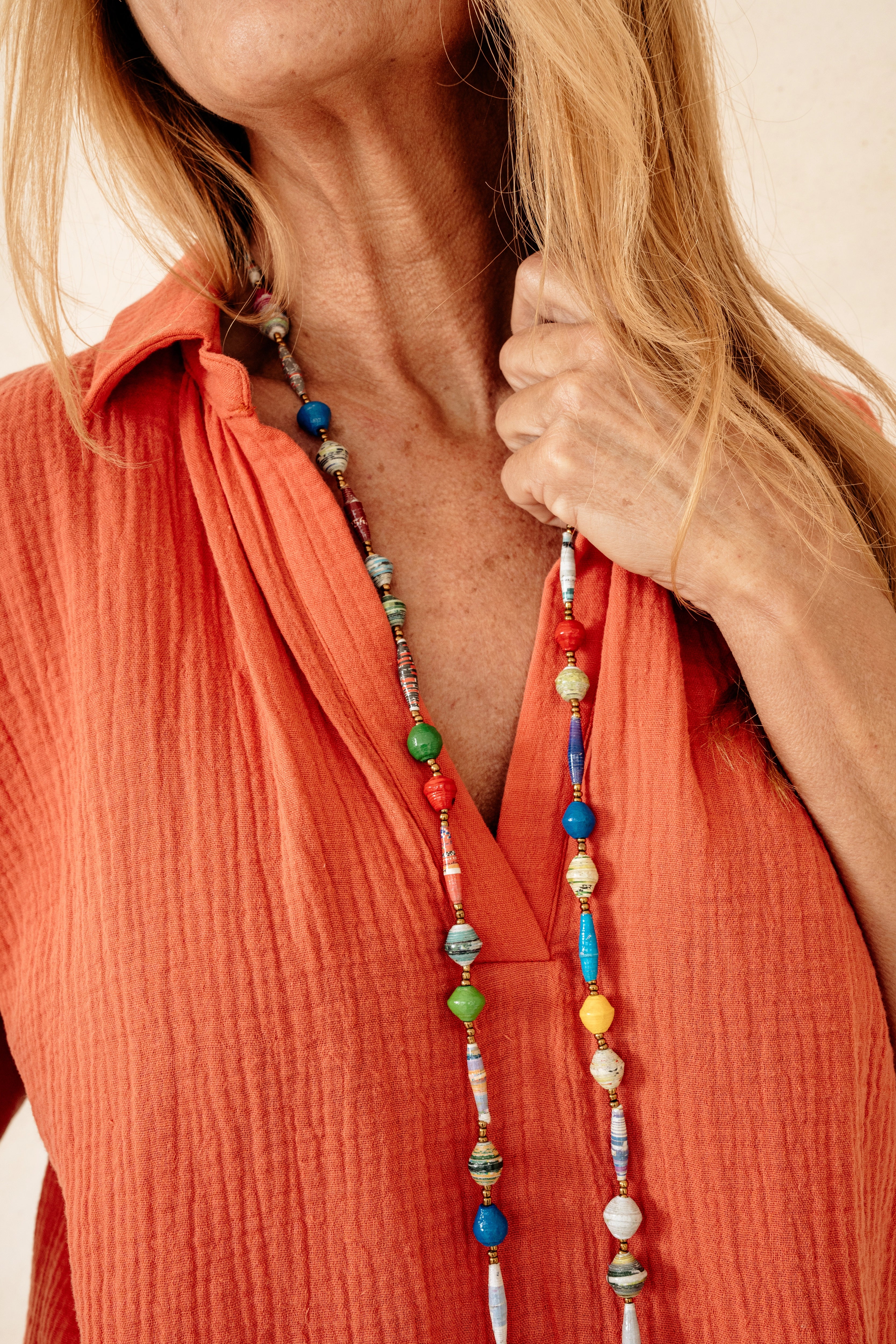 BASMA - CAMISA CORAL ALGODÓN