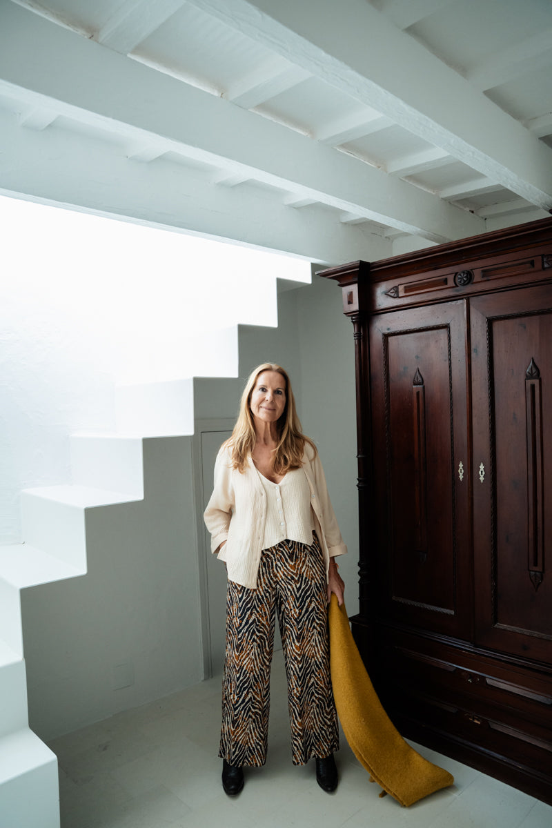 TICO - PANTALÓN TIGRE MARRÓN