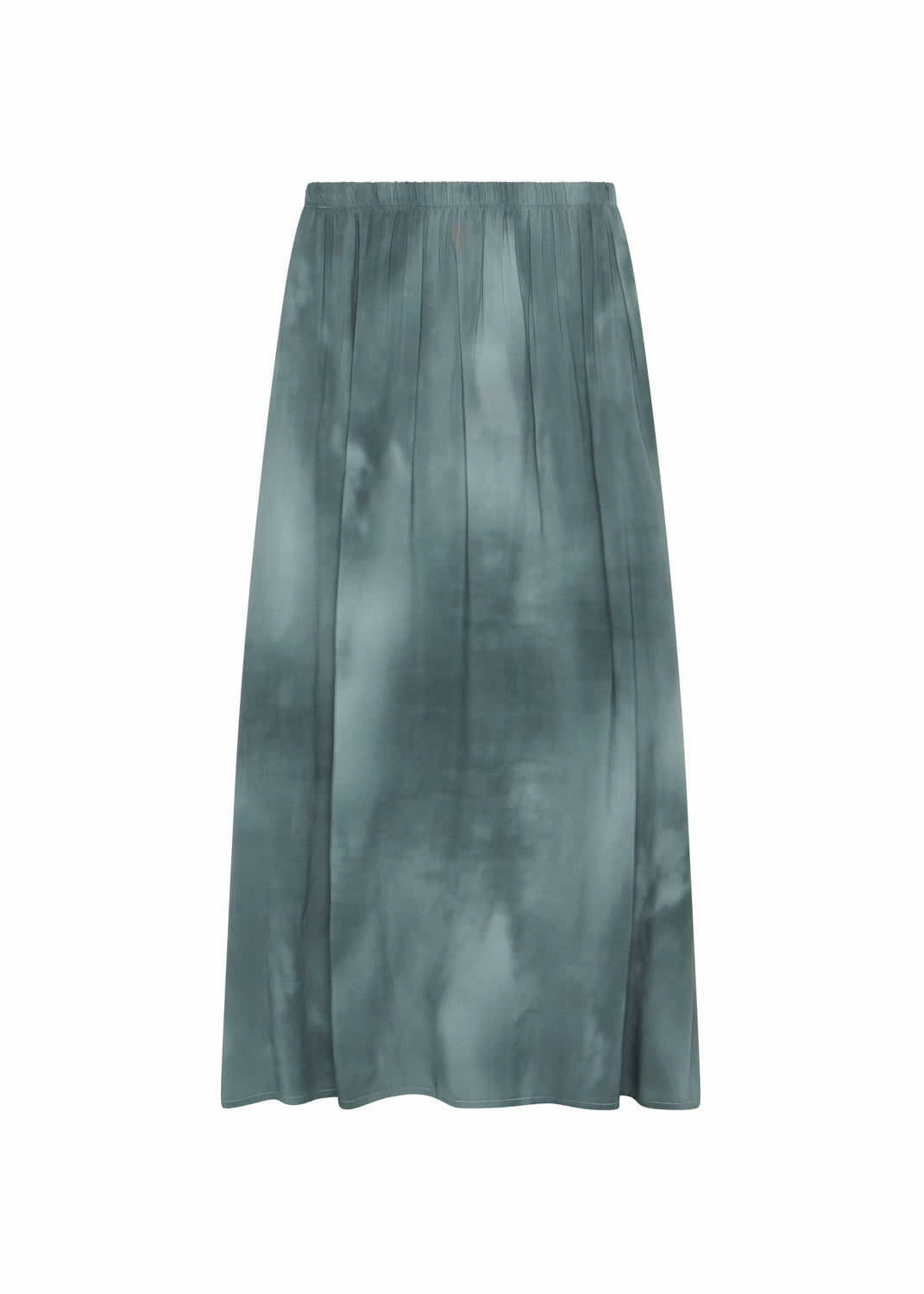 CAMILA - FALDA ESTAMPADO VERDE
