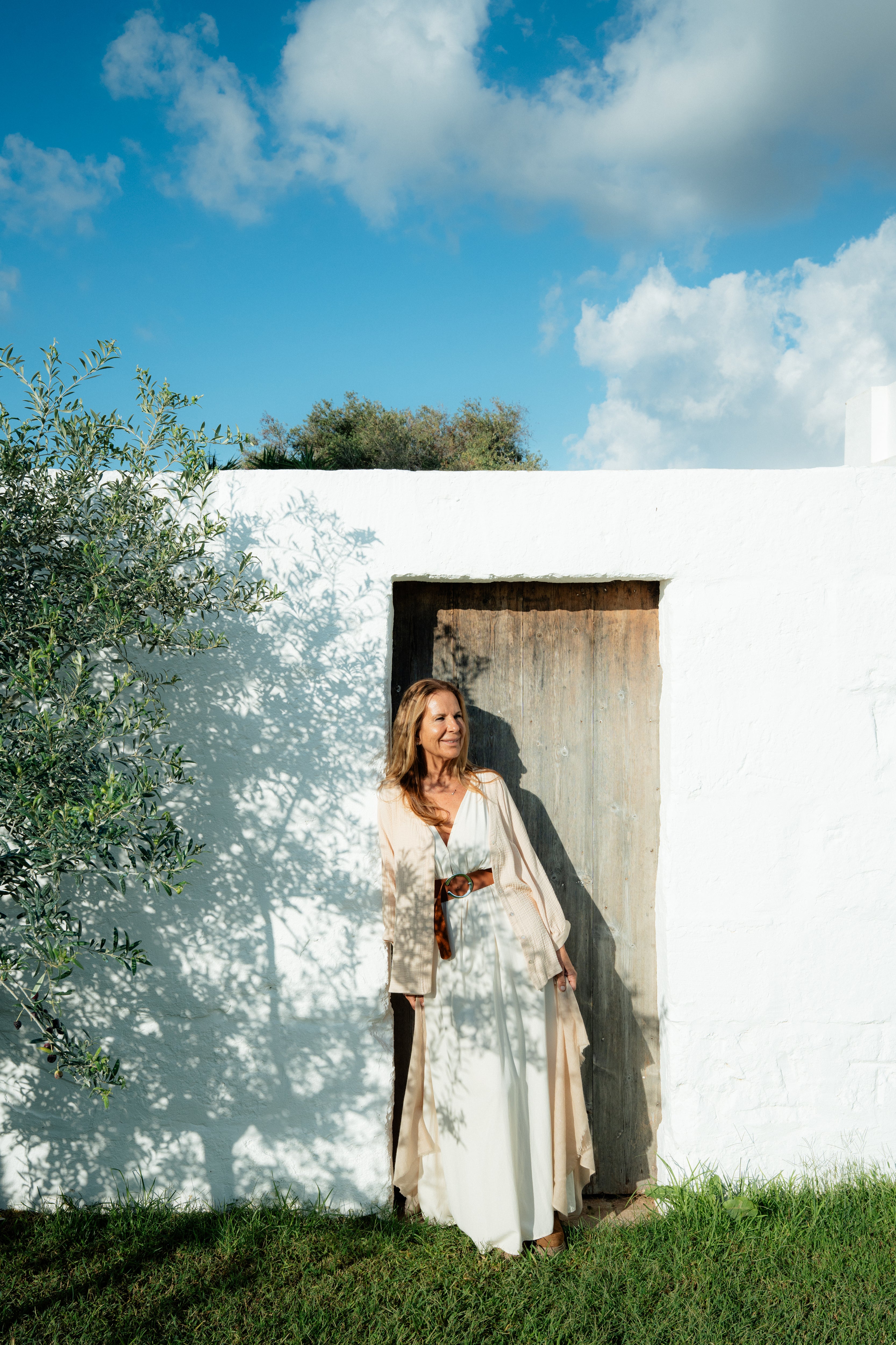 MÁXIMO - VESTIDO CRUDO TENCEL