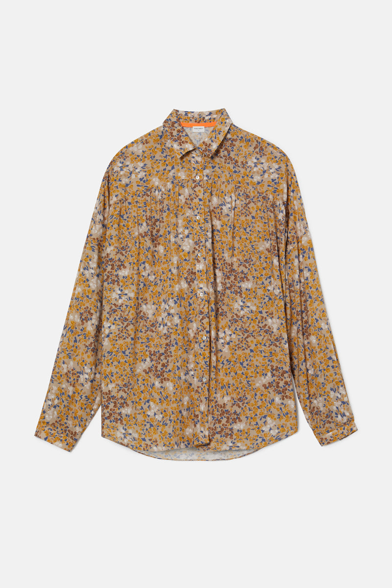 Camisa Abril Yellow Flower